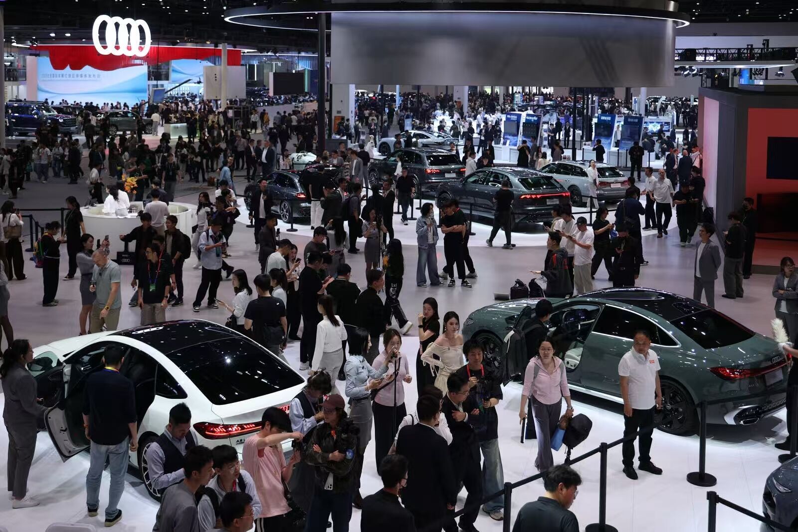 Audi at Auto China 2026 - Audi and its joint venture partners FAW and SAIC showcase their latest models at Auto China 2026 in Beijing.