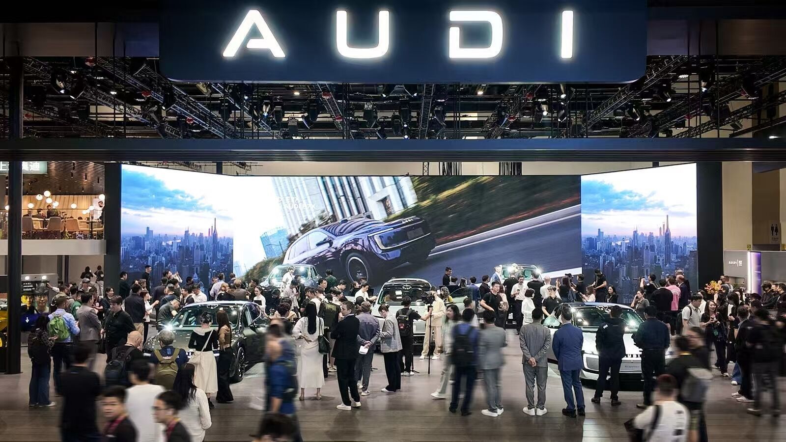 Audi at Auto China 2026 - Audi and its joint venture partners showcase their latest models at Auto China 2026 in Beijing. Pictured: impressions of the AUDI brand presence.