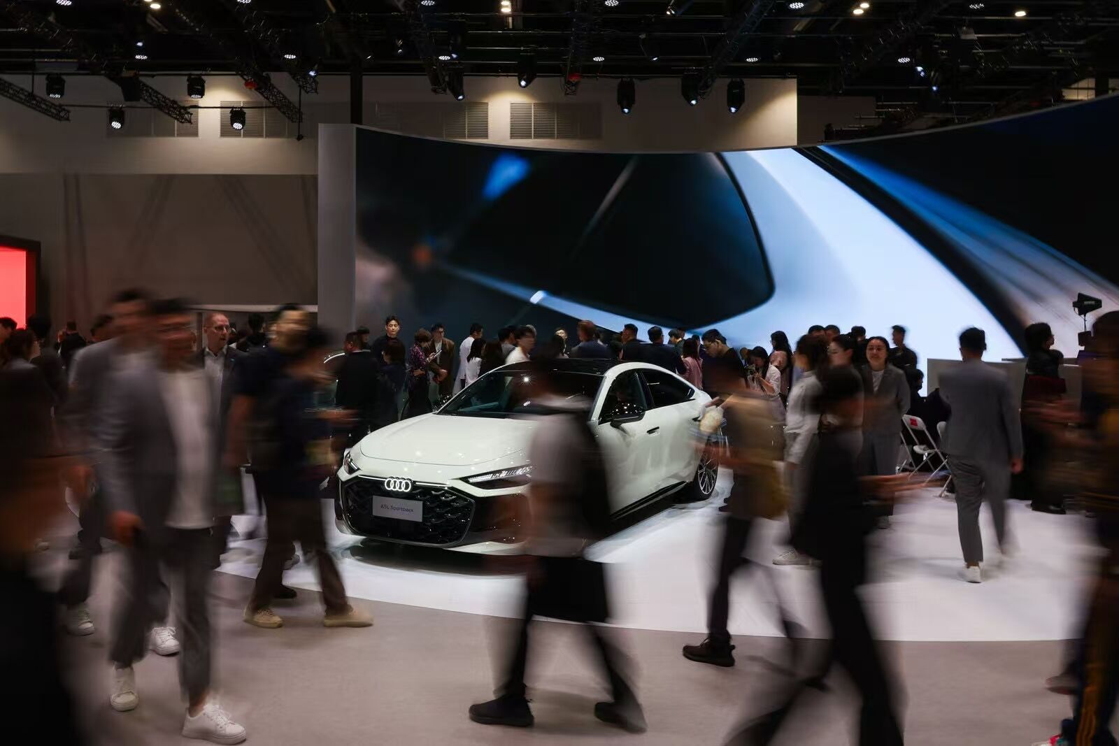 Audi auf der Auto China 2026 - Audi und seine Joint-Venture-Partner zeigen auf der Auto China 2026 in Peking ihre aktuellsten Modelle. Impressionen des Audi Auftritts.