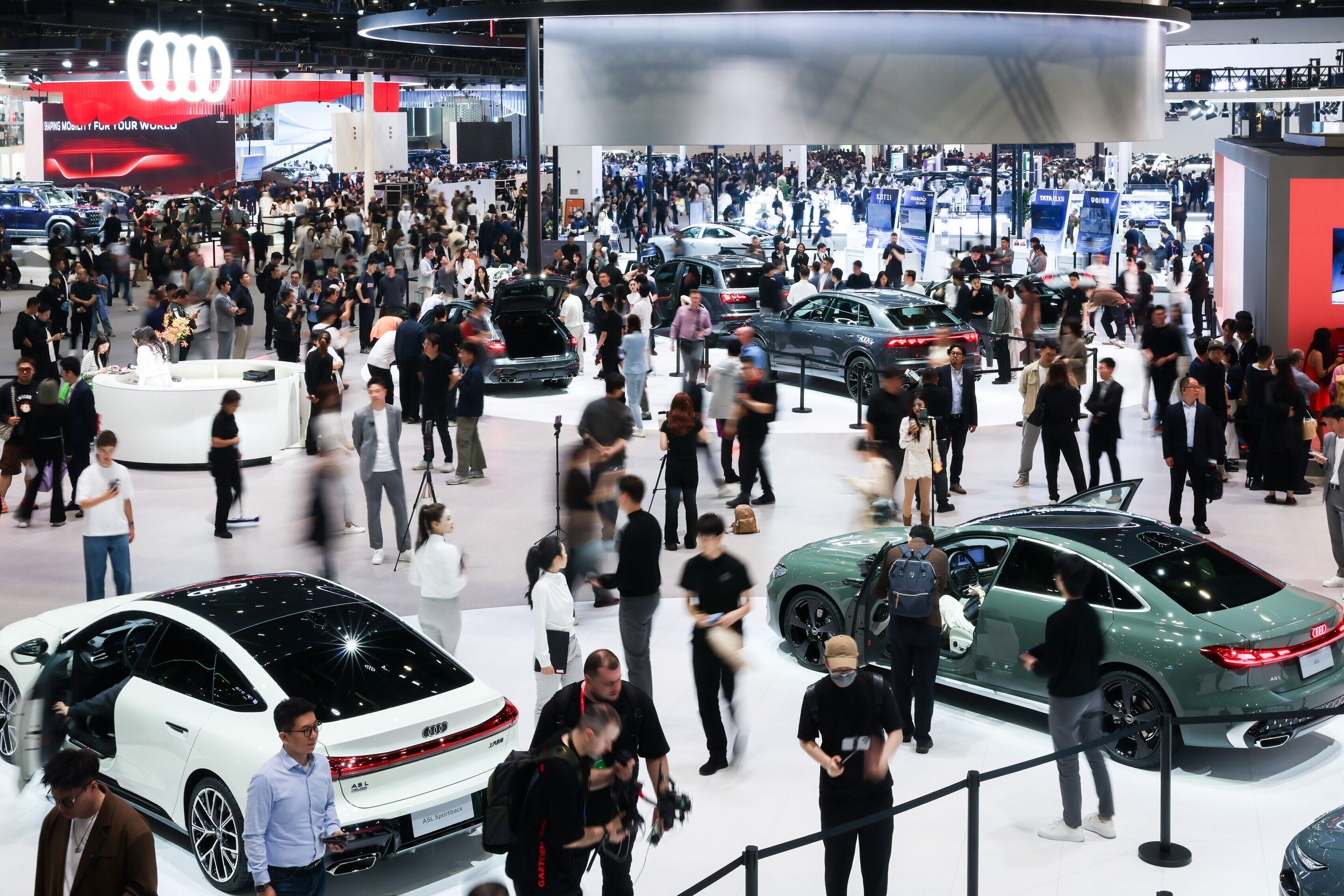 Audi at Auto China 2026 - Audi and its joint venture partners FAW and SAIC showcase their latest models at Auto China 2026 in Beijing.