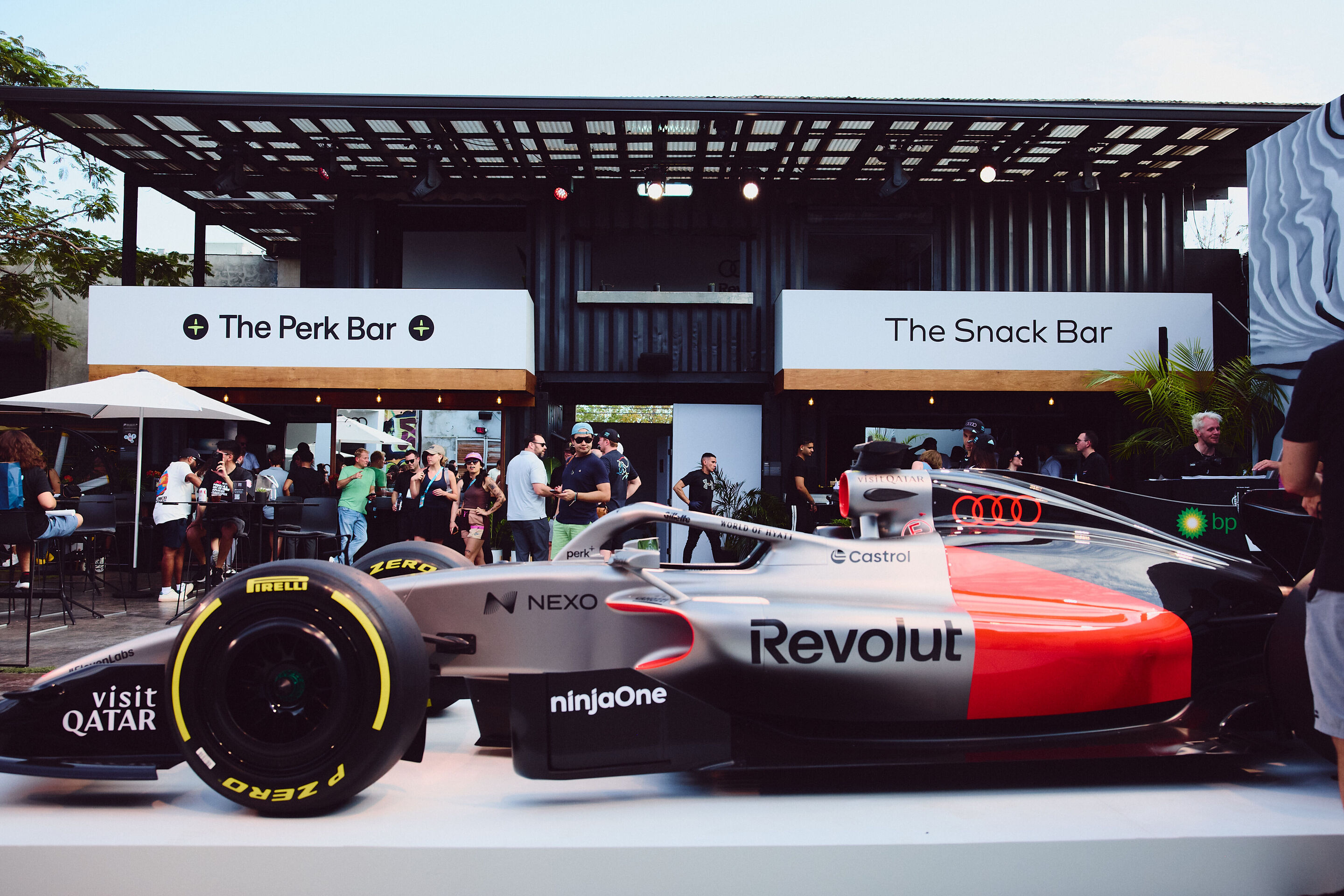 Audi Revolut F1 Team: Grand Prix von Miami - Fan-Aktivierung in Miami