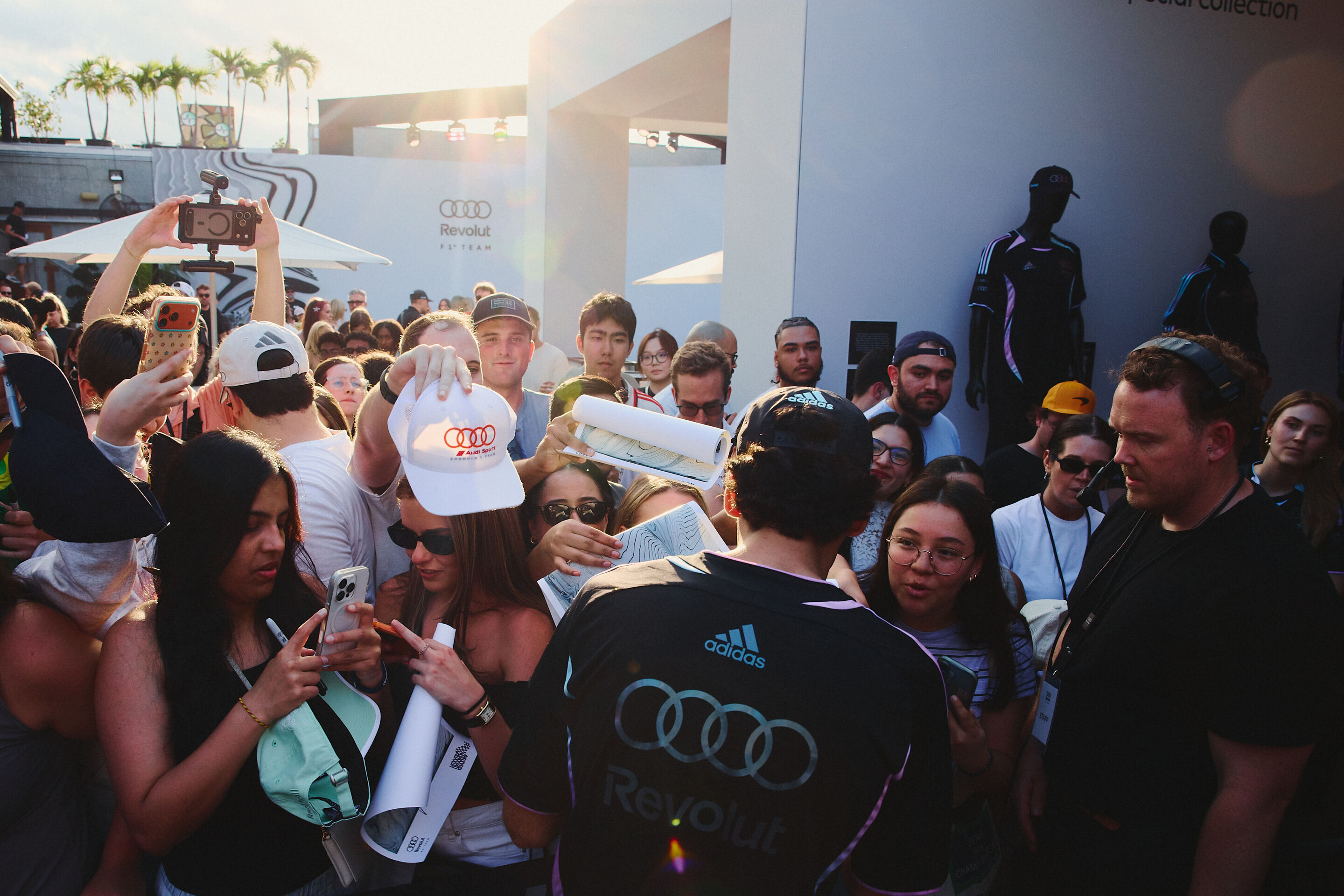 Audi Revolut F1 Team: Miami Grand Prix - Fan activation in Miami