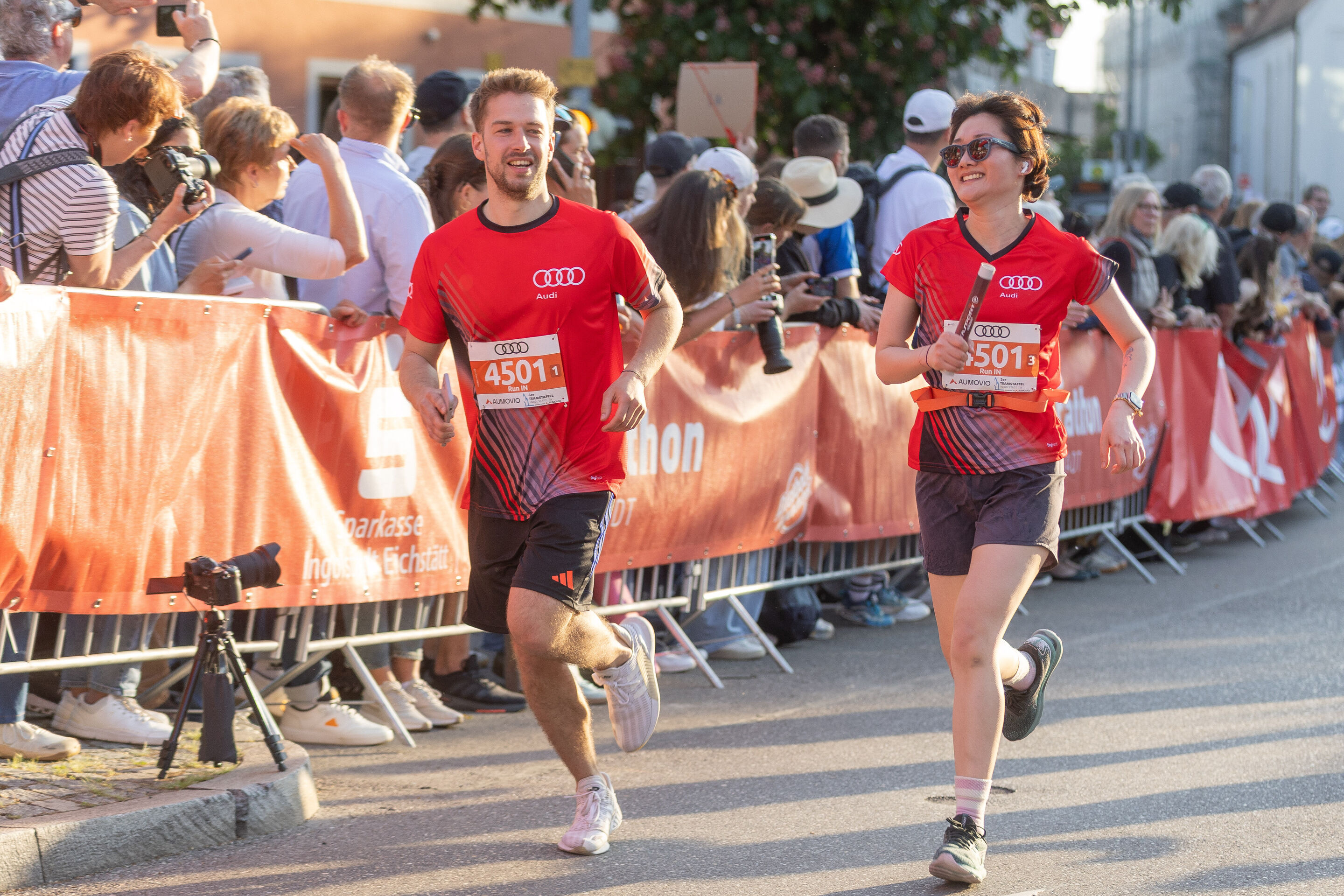 Audi unterstützt Halbmarathon Ingolstadt - Audi begleitet das Sportevent seit der ersten Auflage als verlässlicher Partner und unterstreicht auch in diesem Jahr das Engagement für die Region.