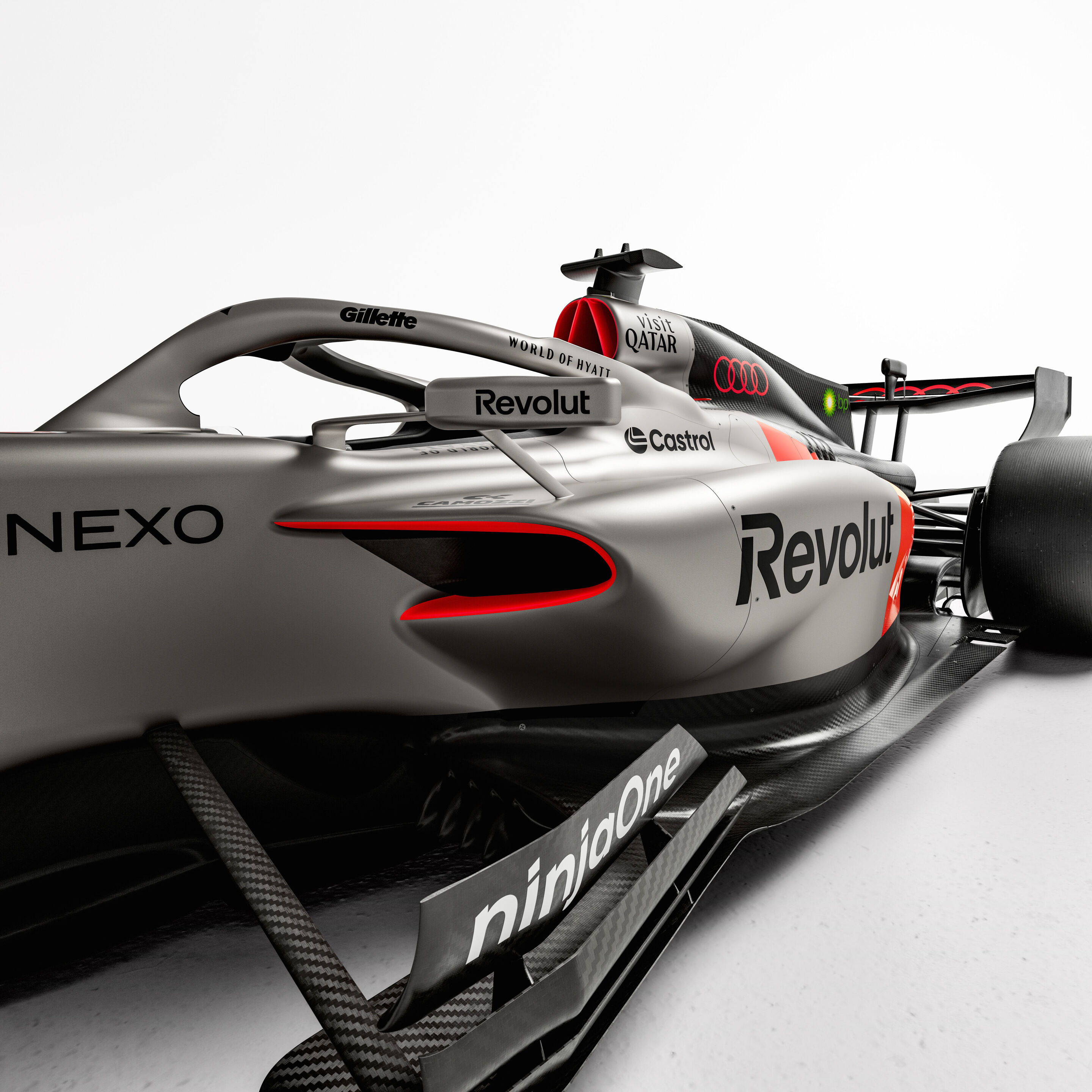 Audi R26: Studioaufnahmen - Audi R26: Studioaufnahme