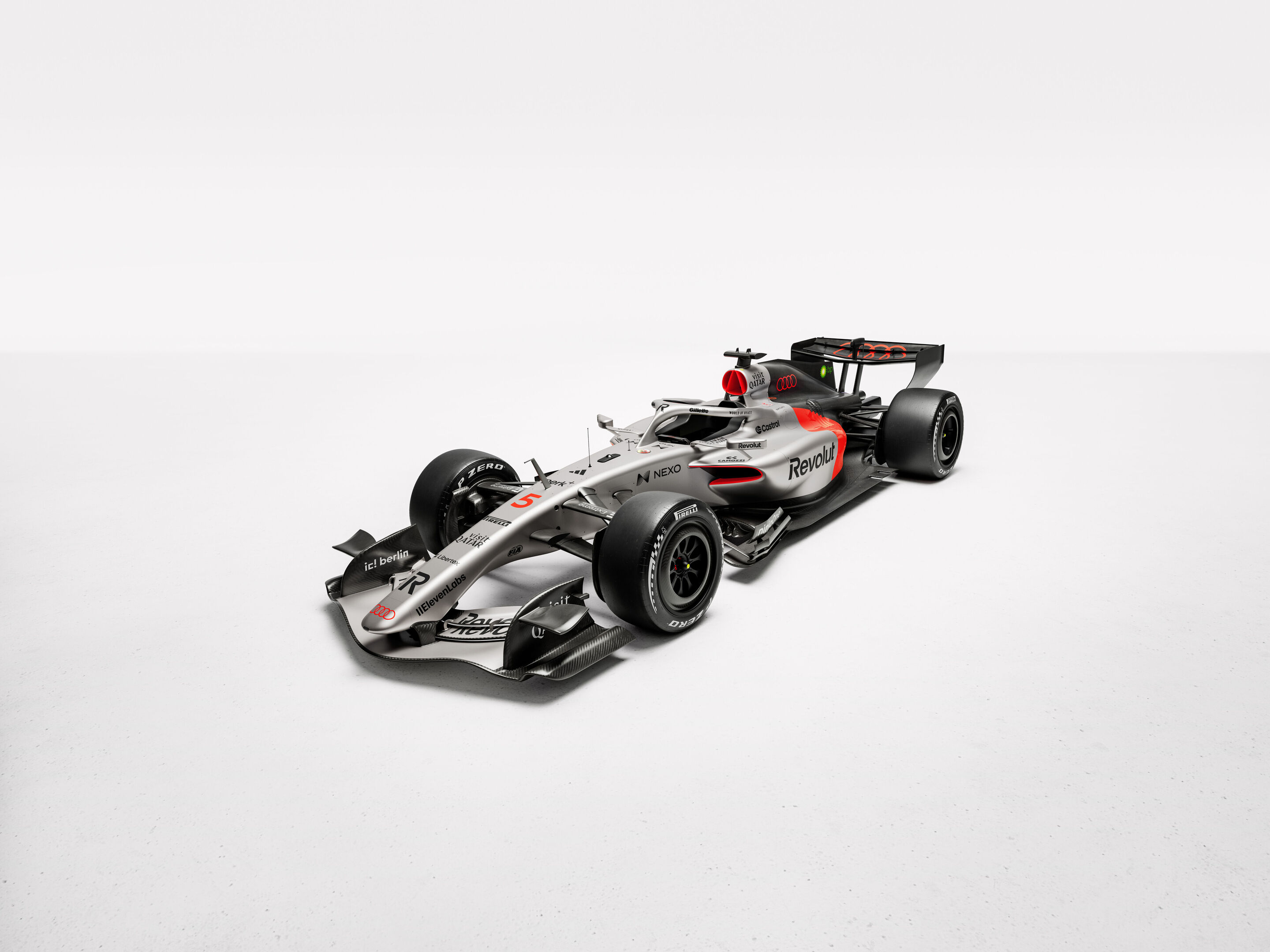 Audi R26: Studioaufnahmen - Audi R26: Studioaufnahme