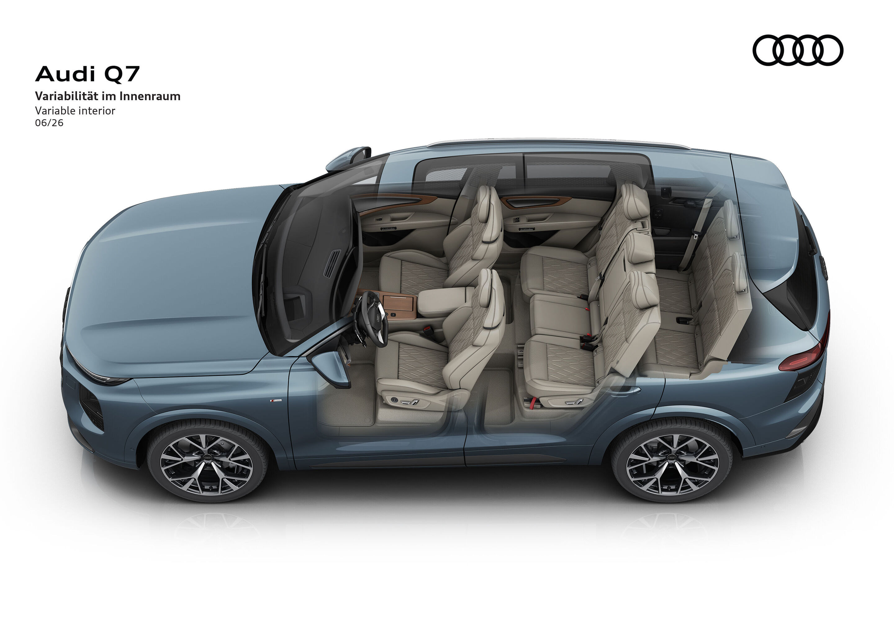 Illustration - Audi Q7 - Variable interior