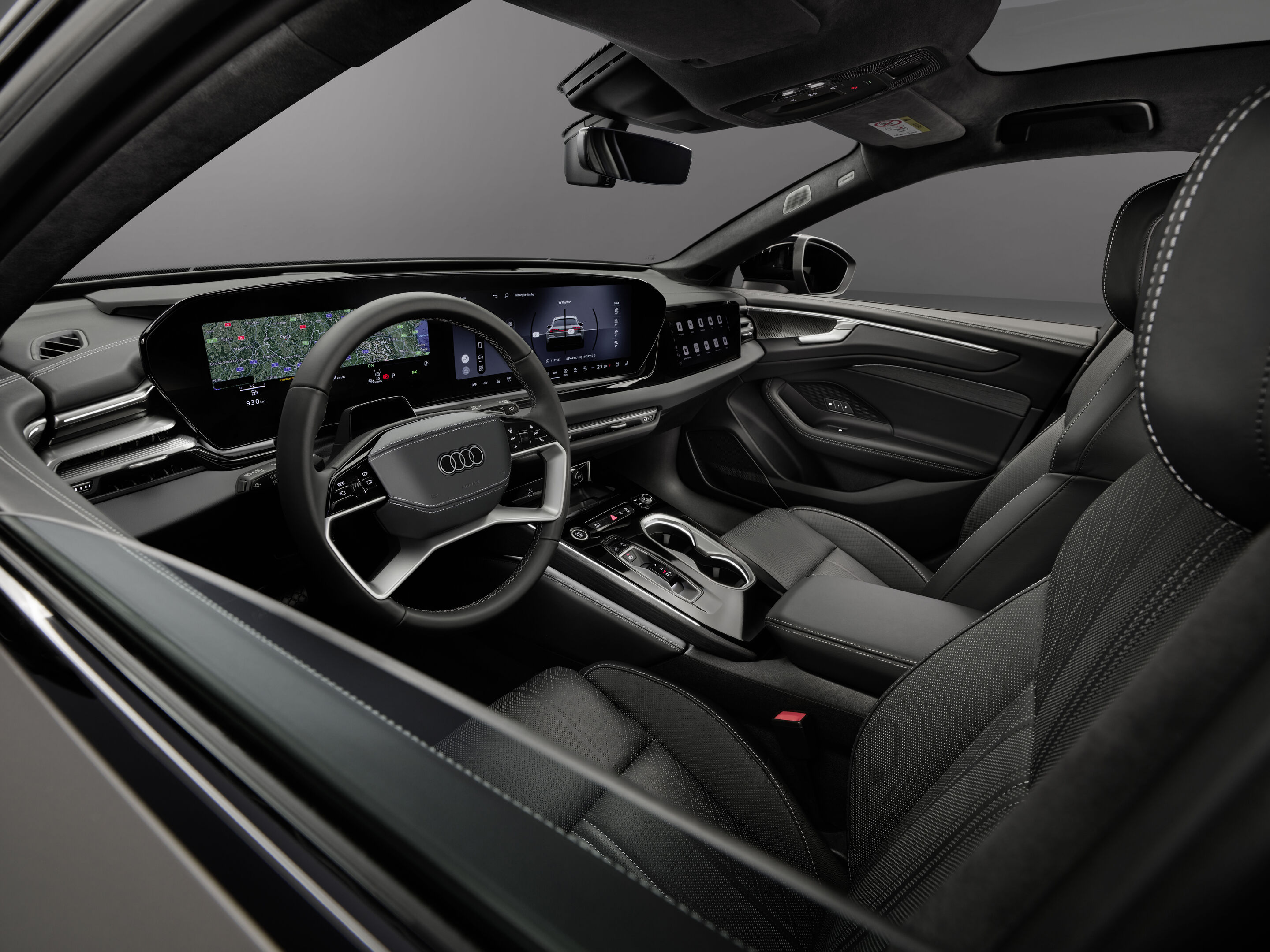 Audi A6 allroad quattro - Audi A6 allroad interior Individual contour seats with seat ventilation, massage function and numerous adjustment options offer a high level of comfort on long distances.