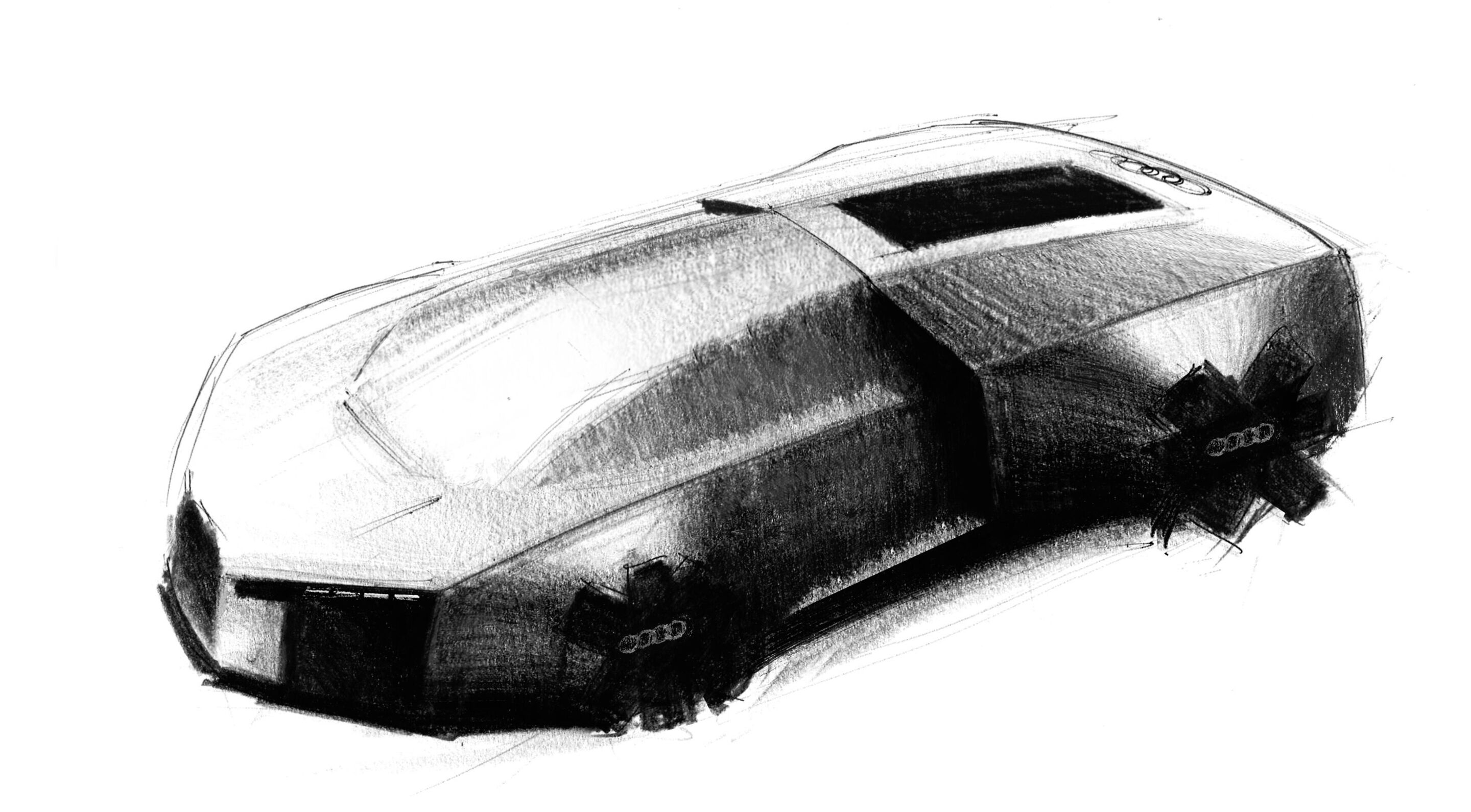 Skizze - Audi Nuvolari - Skizze