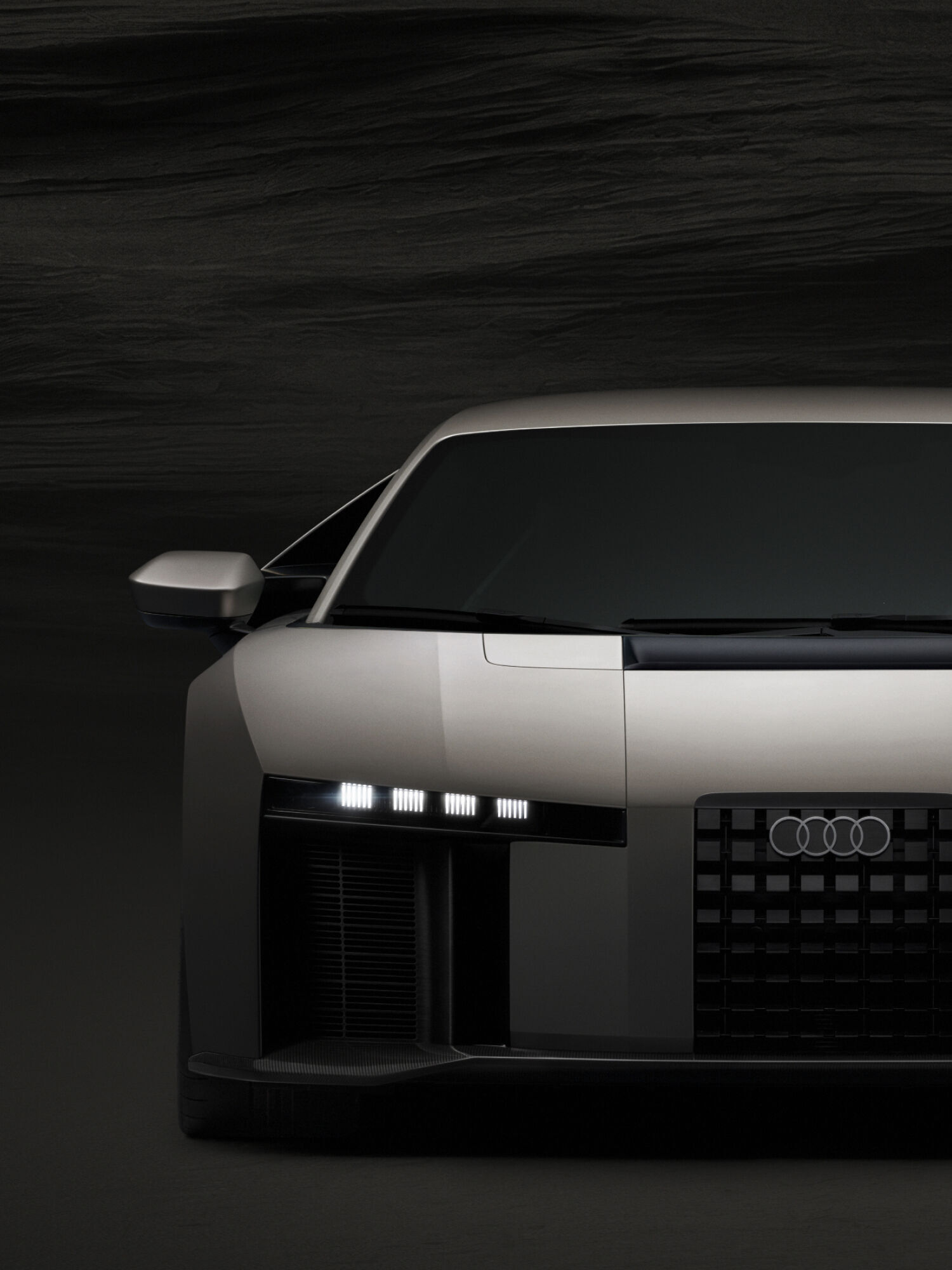 Audi Nuvolari - Titanium, Studioaufnahme, Exterieur, Frontalansicht