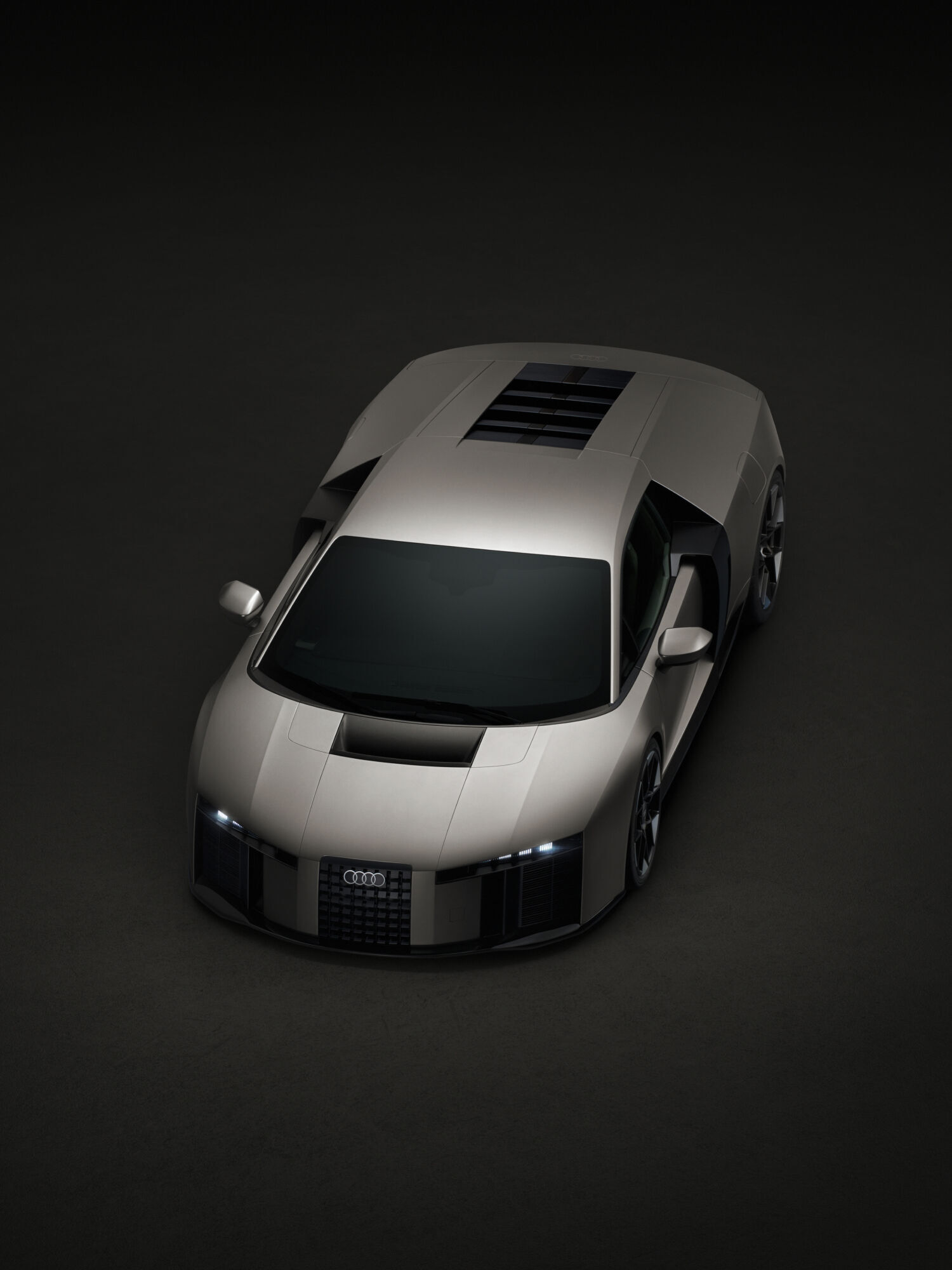 Audi Nuvolari - Titanium, Studioaufnahme, Exterieur, Dreiviertelfrontansicht