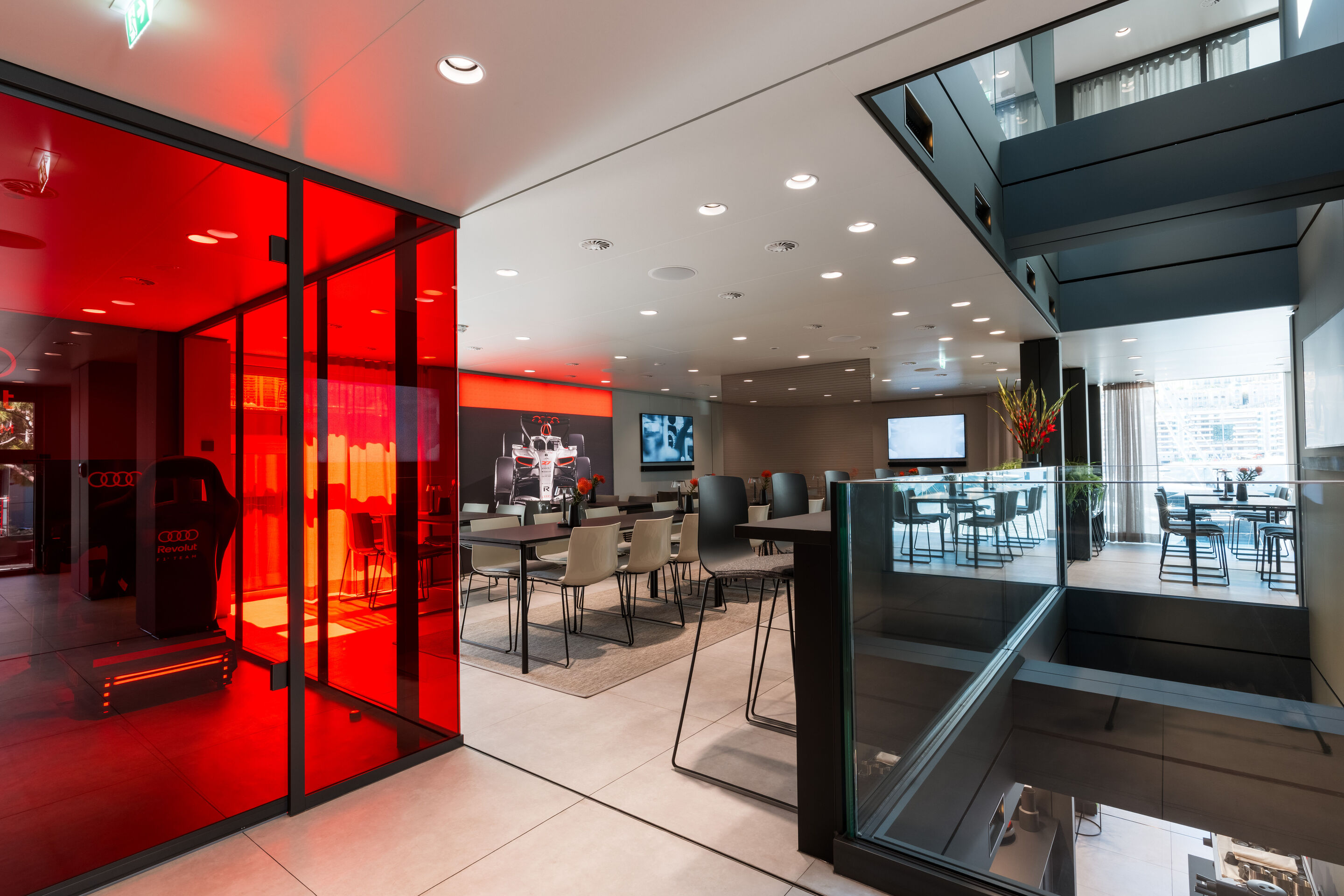 Audi Revolut F1 Team: Grand Prix von Monaco - Hospitality