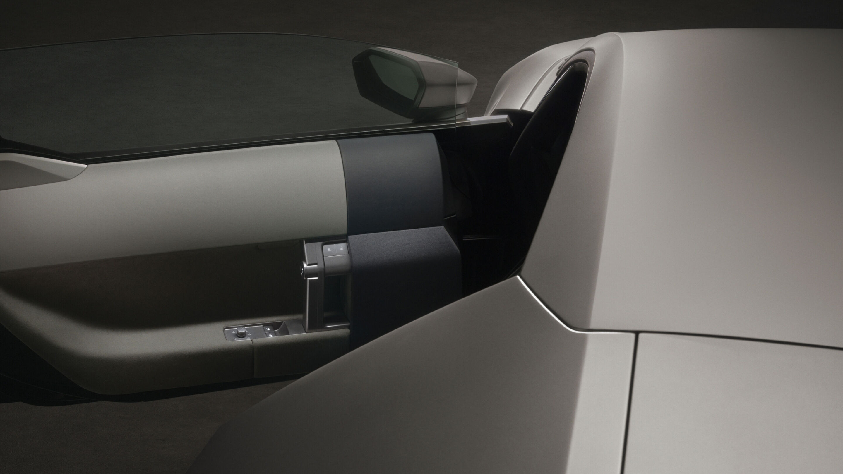 Audi Nuvolari - In-studio interior view, interior door