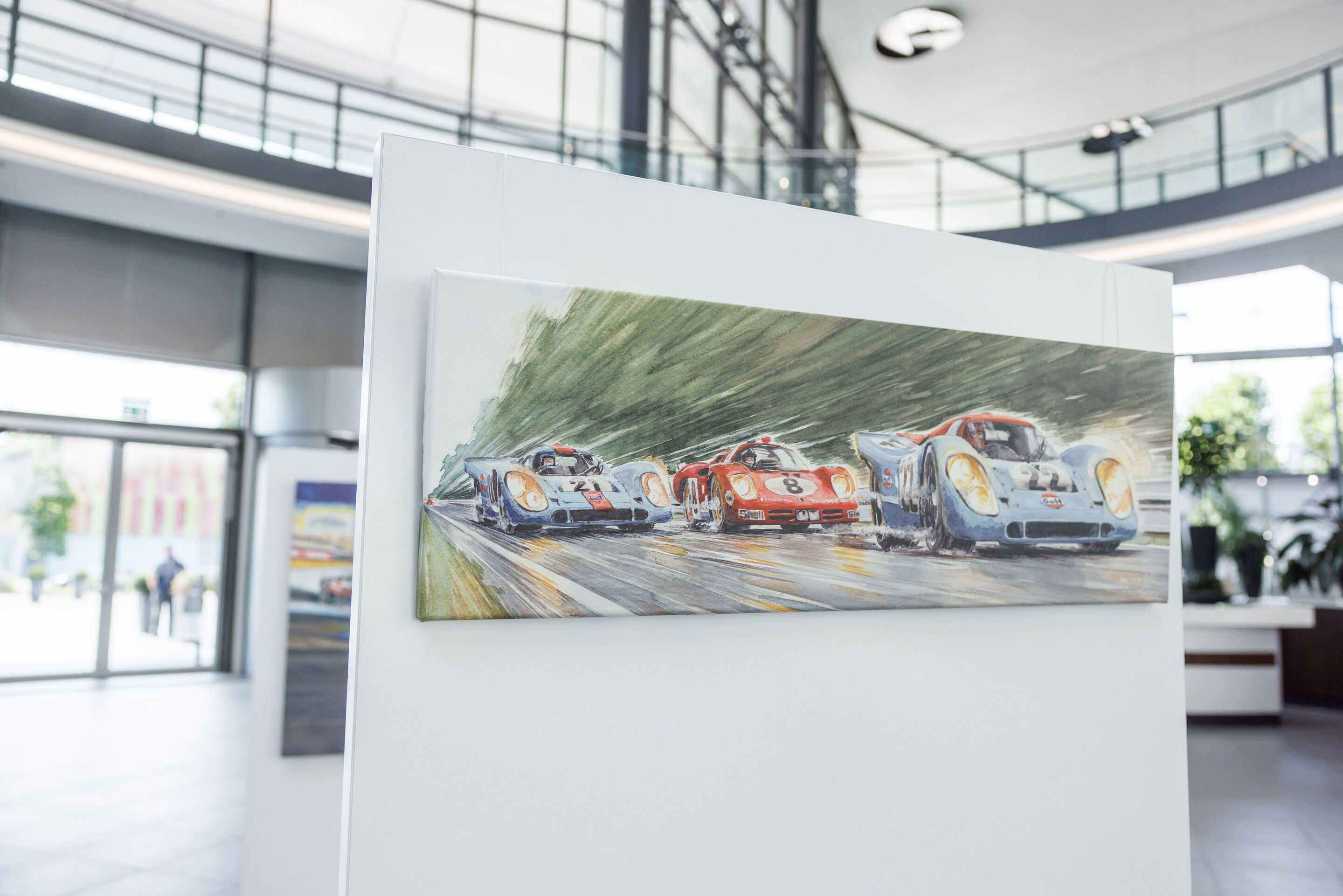 Oldtimerrallye „ADAC Heidelberg Historic“ - Ausstellung Grand Prix Ikonen im Audi Forum