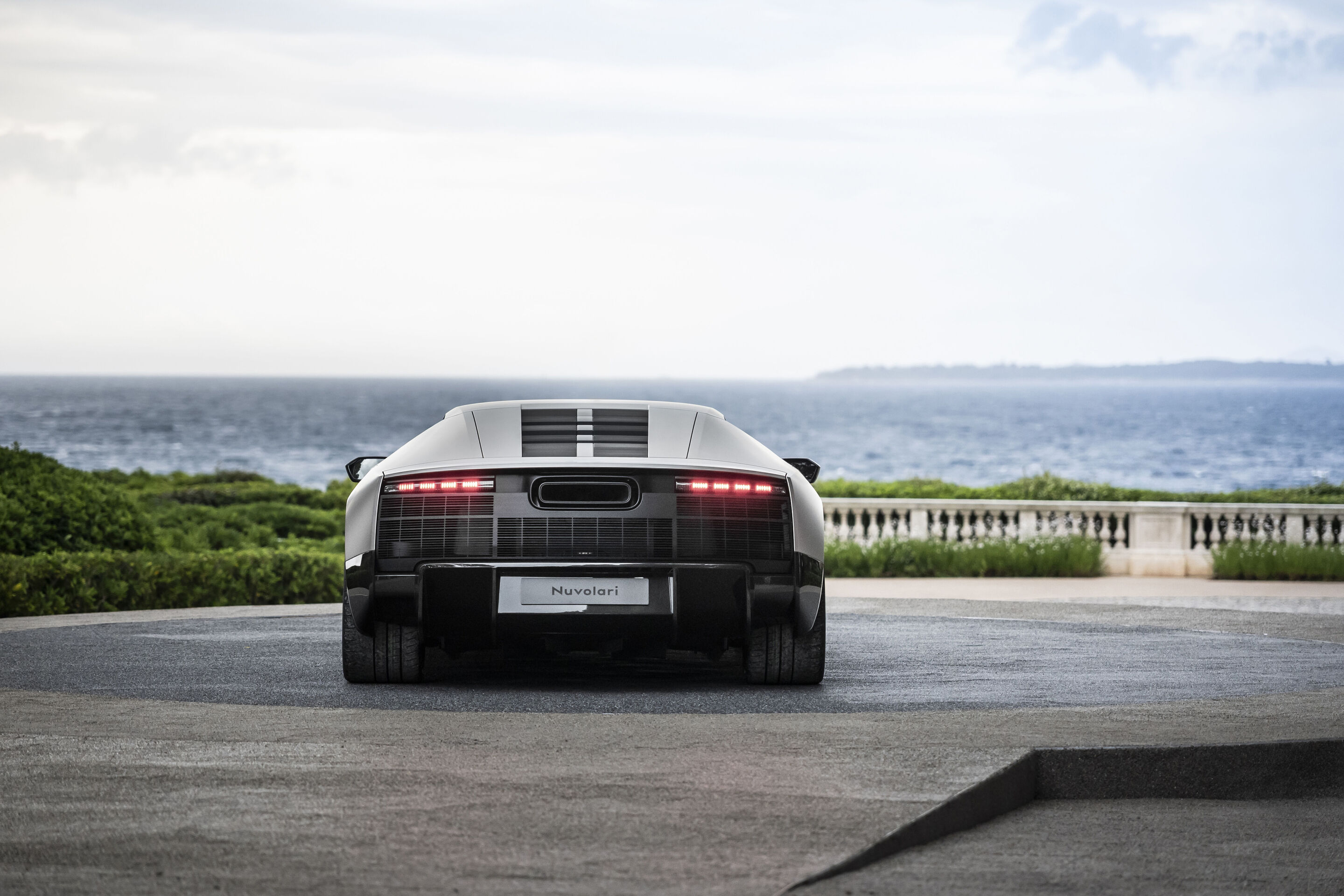 Audi Nuvolari - Titanium, outdoor static photo, exterior, rear view