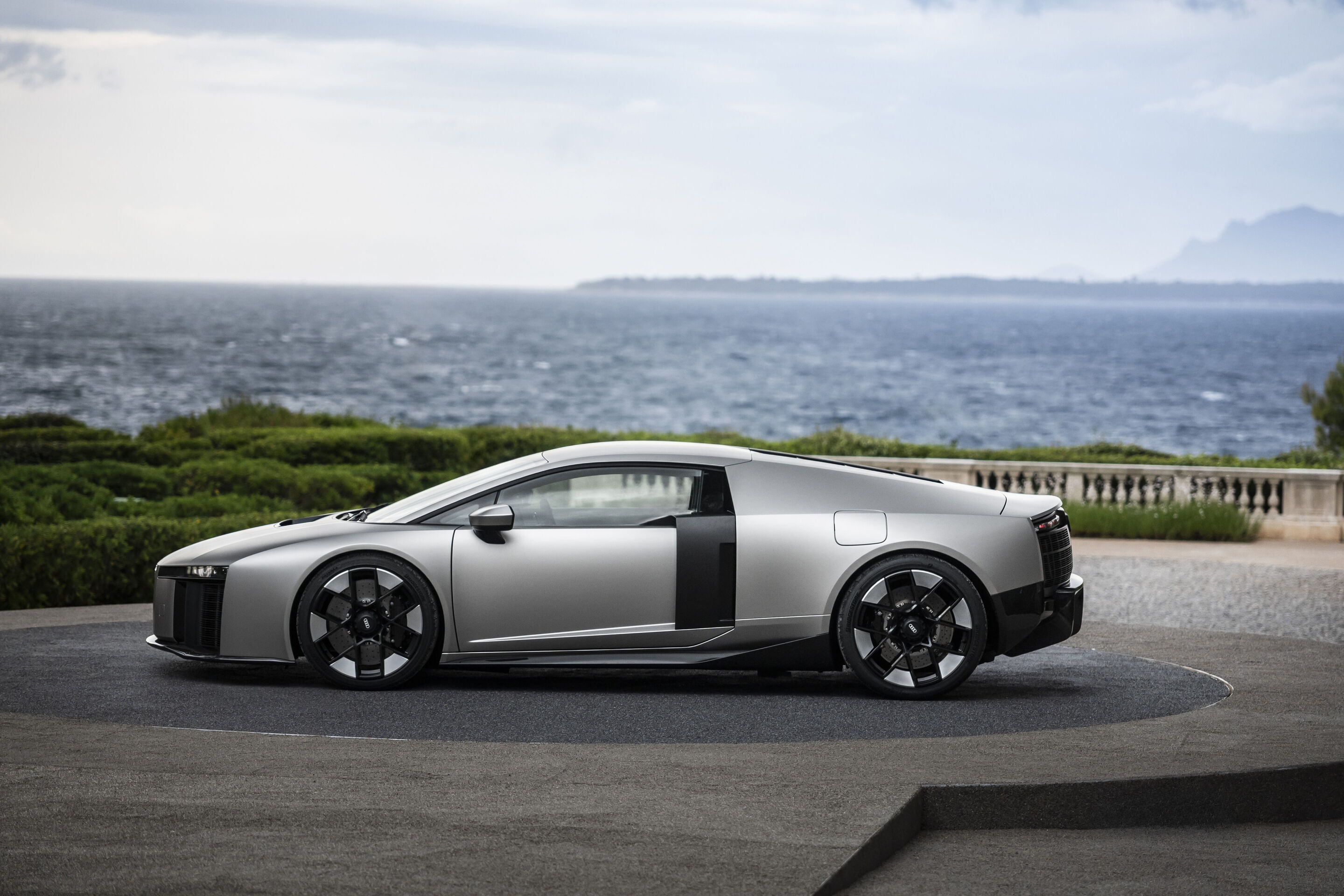 Audi Nuvolari - Titanium, outdoor static photo, exterior, side view