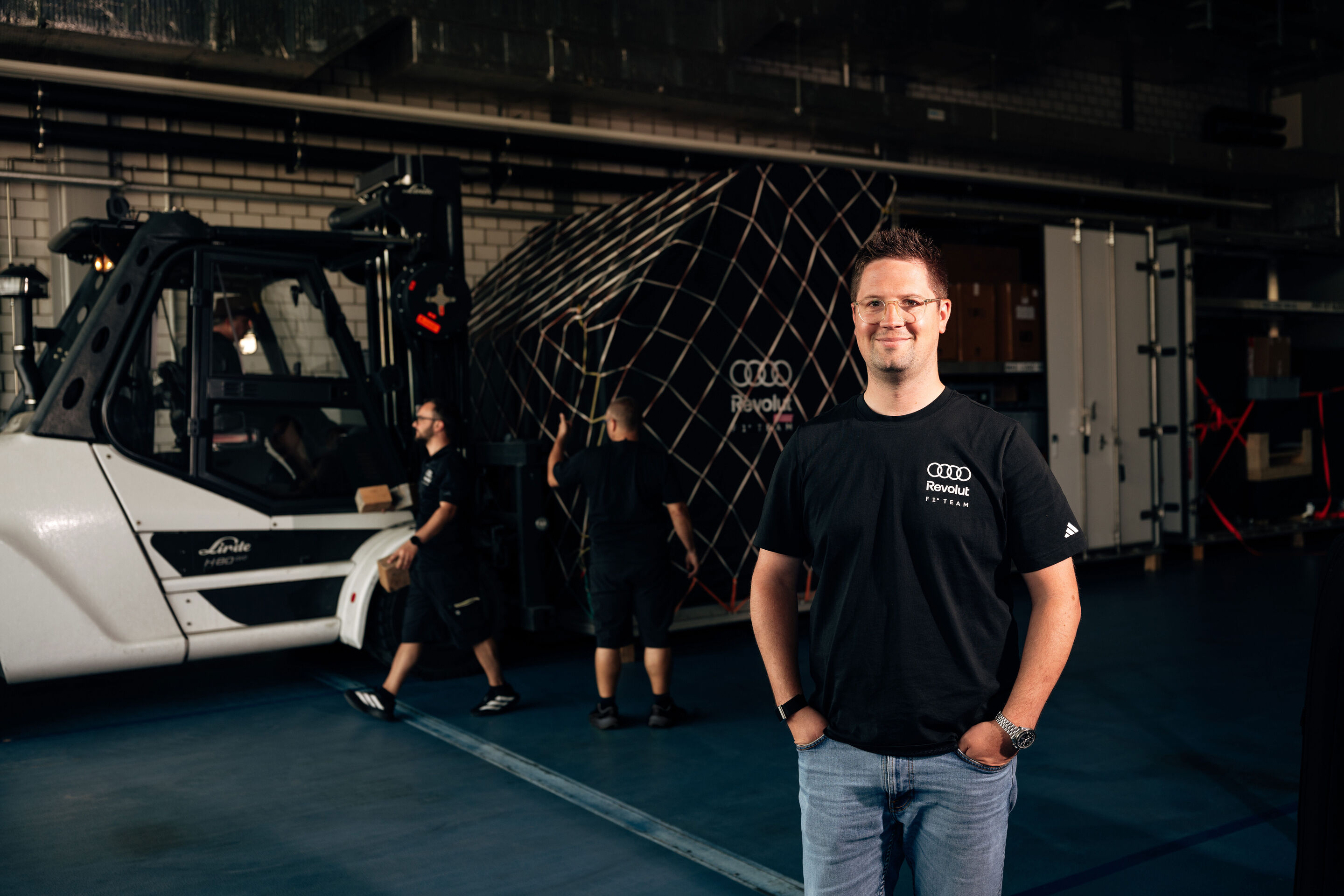 A look into the different worlds of logistics at Audi - Björn Brickwedde, Head of Logistics at Audi Revolut F1 Team in Hinwil, Switzerland