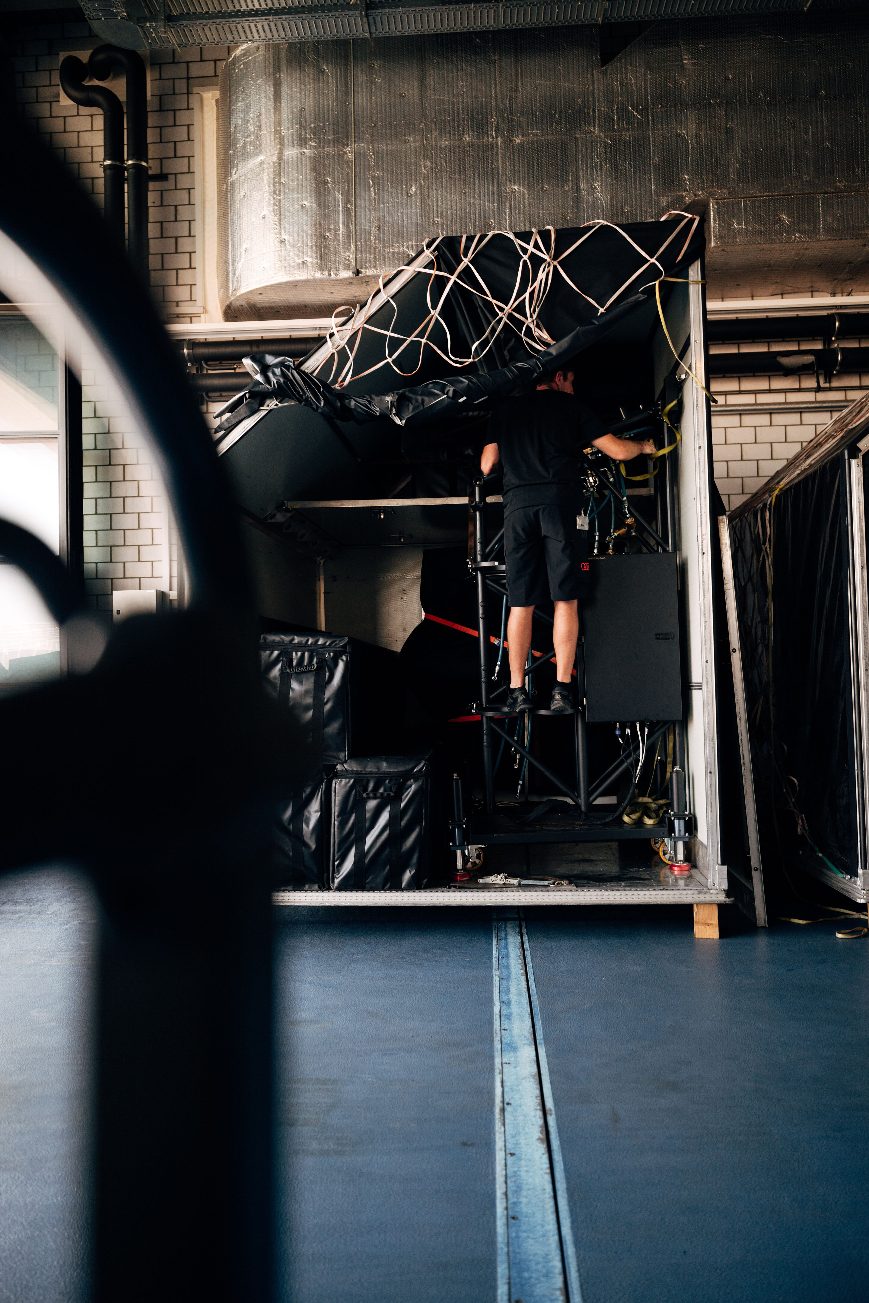 A look into the different worlds of logistics at Audi - Logistics Audi Revolut F1 Team