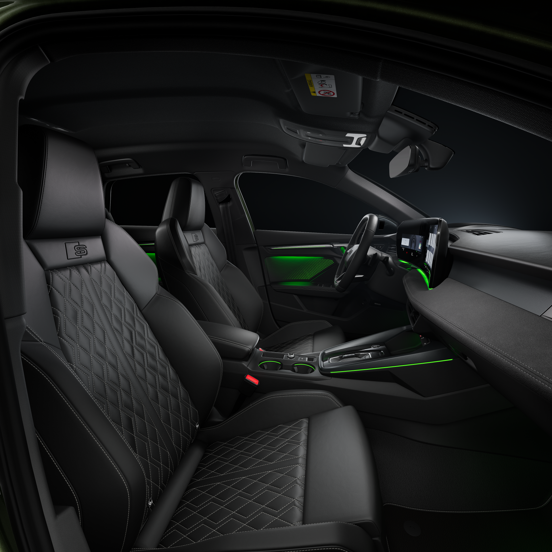 Audi A3 allstreet - Studio photo, interior, front seats