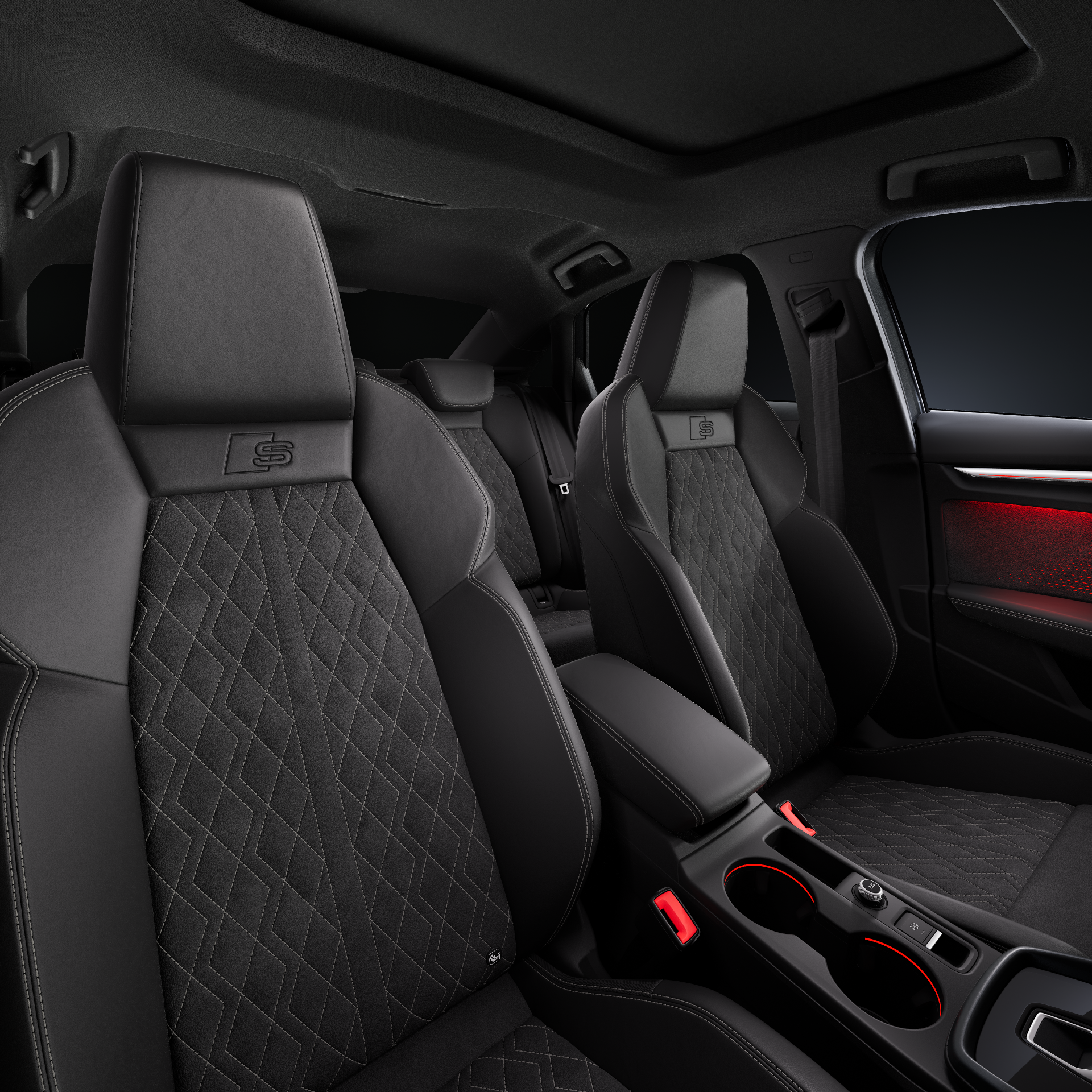 Audi S3 Limousine - Studioaufnahme, Interieur, Vordersitze