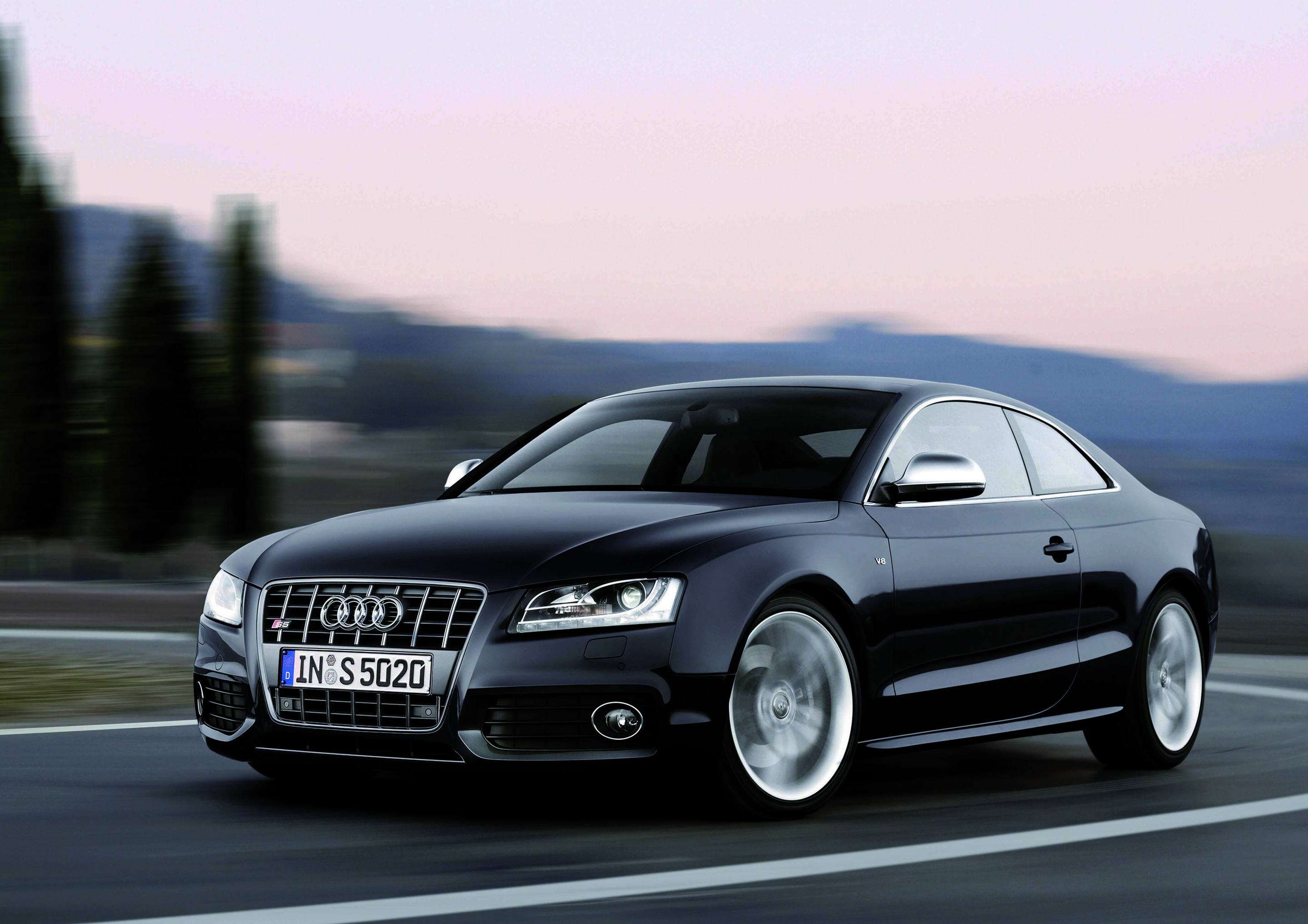 Audi S5: Dynamic photo