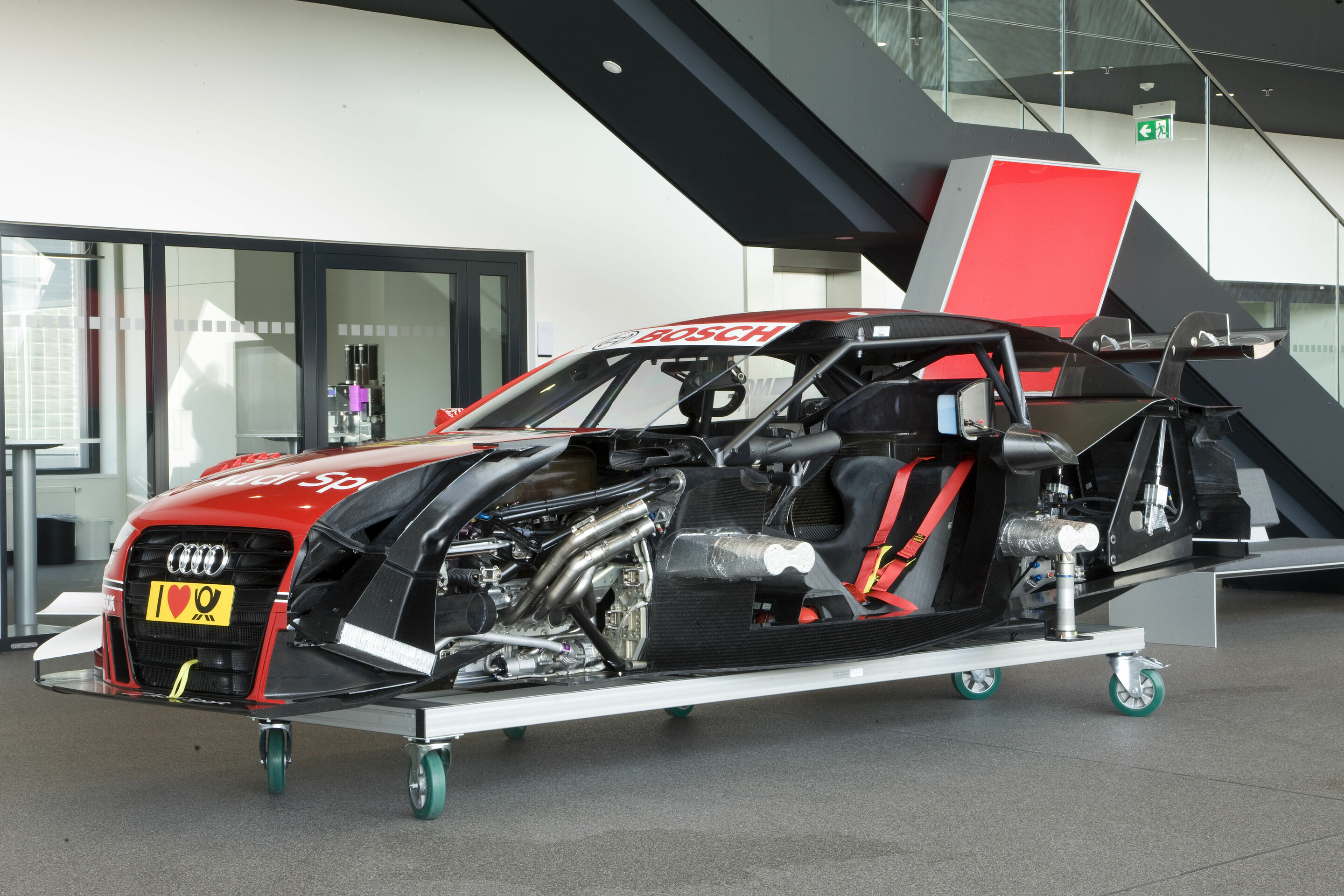 Audi RS 5 DTM Schnittmodell