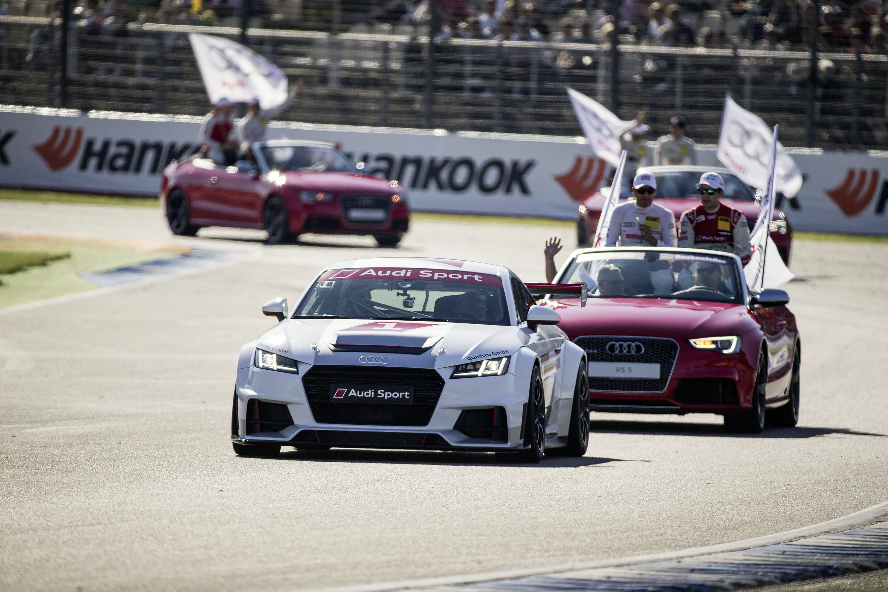 Spoiled for choice in the Audi Sport TT Cup