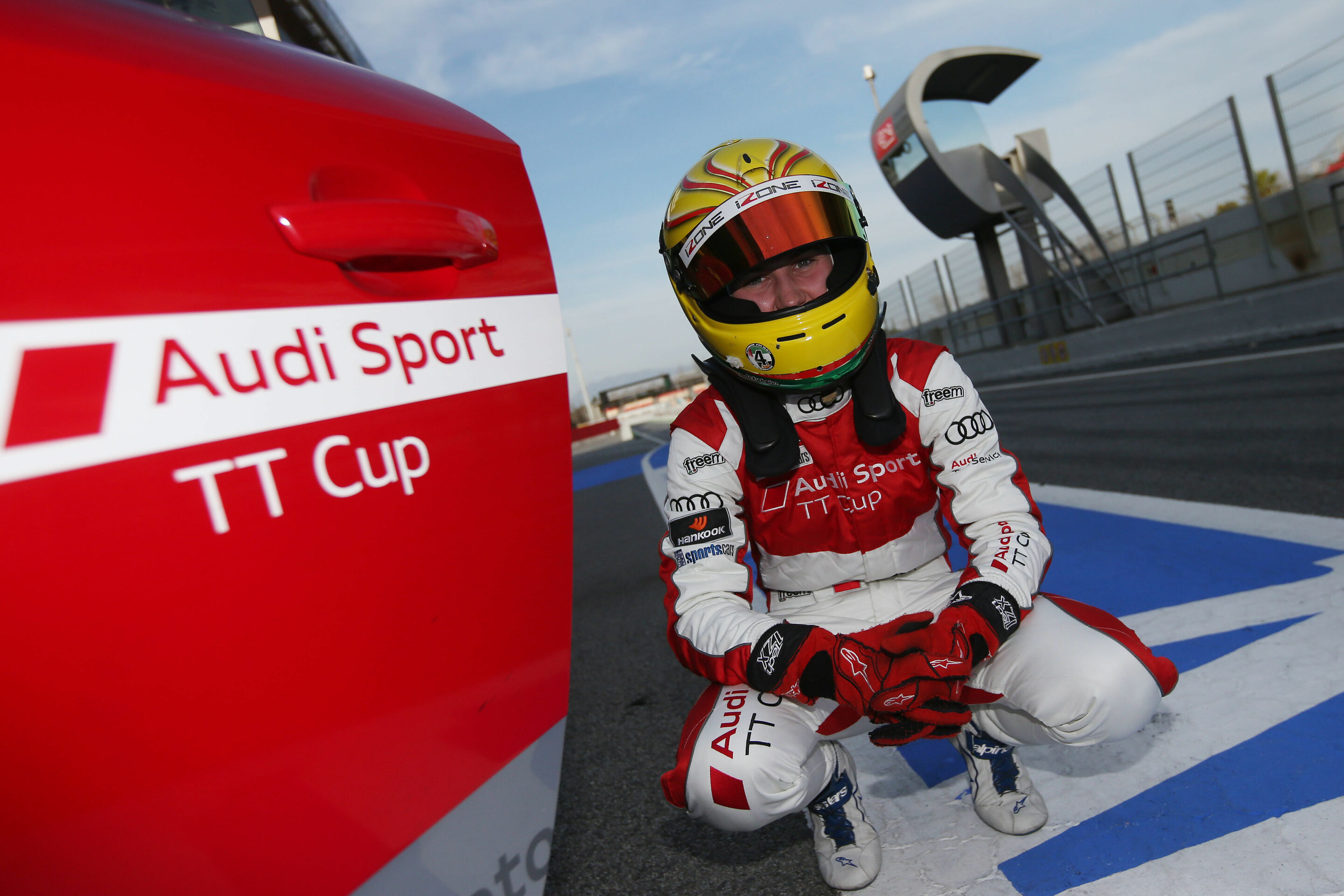 Audi Sport TT Cup Test Barcelona