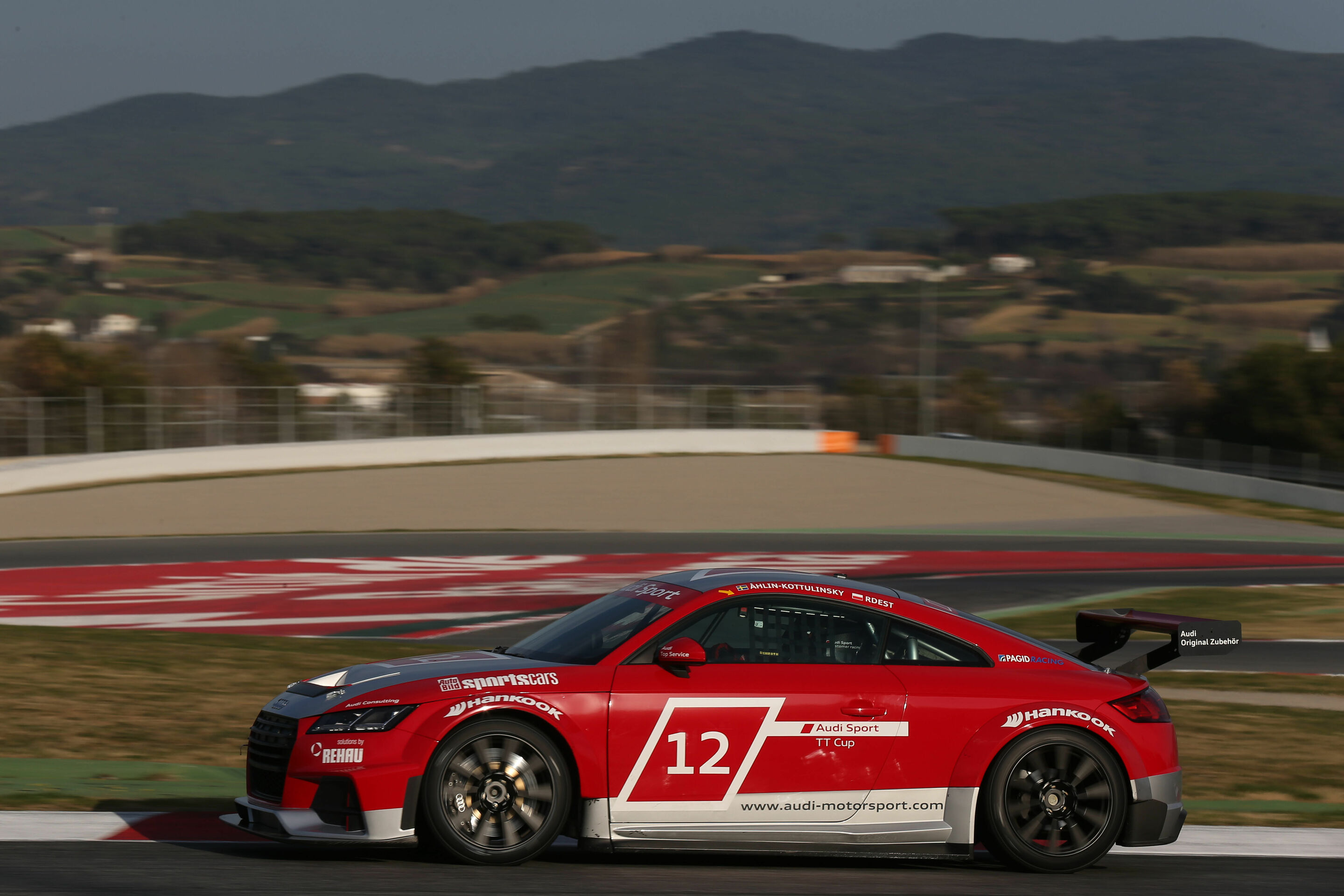 Audi Sport TT Cup Test Barcelona