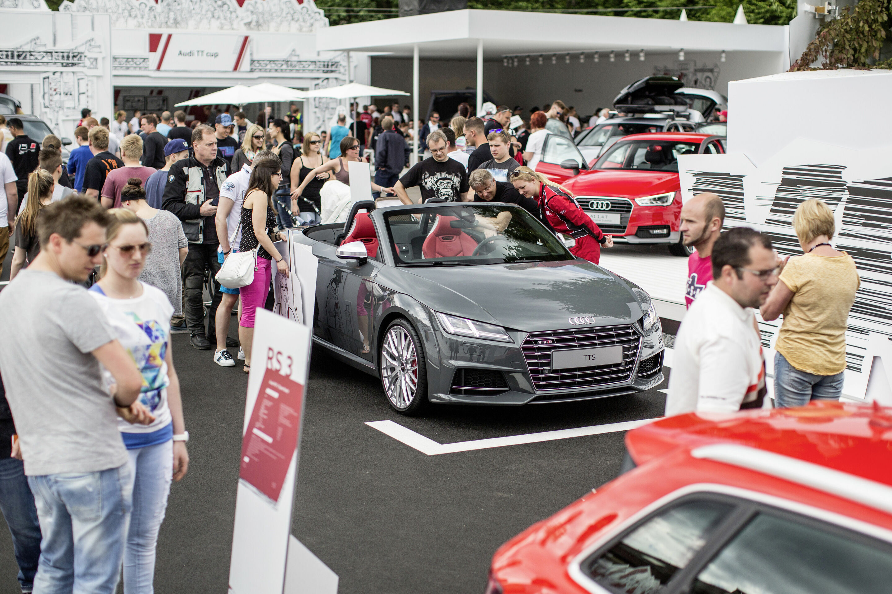 Audi at the 2015 Wörthersee
