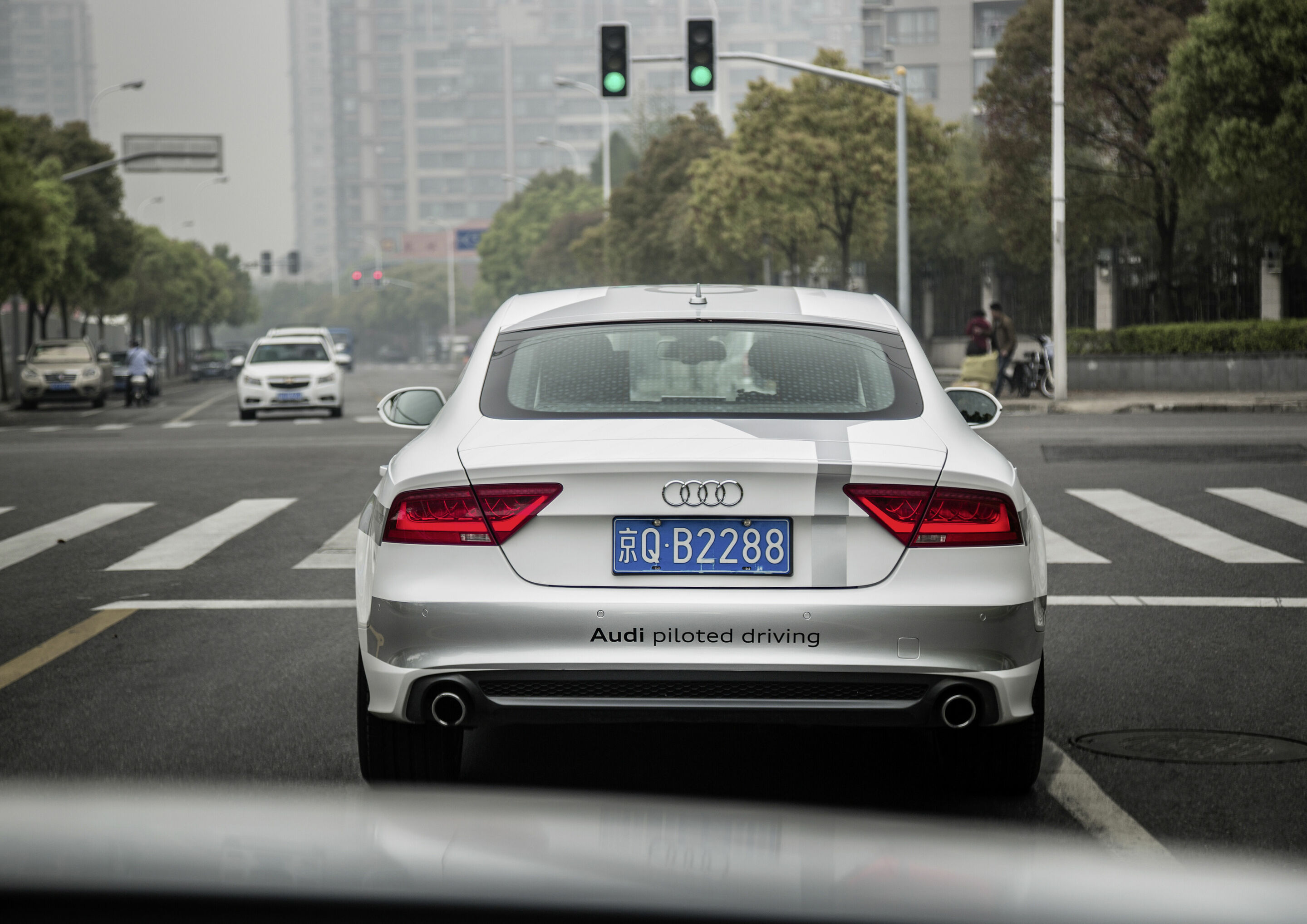 Audi A7 Sportback piloted driving