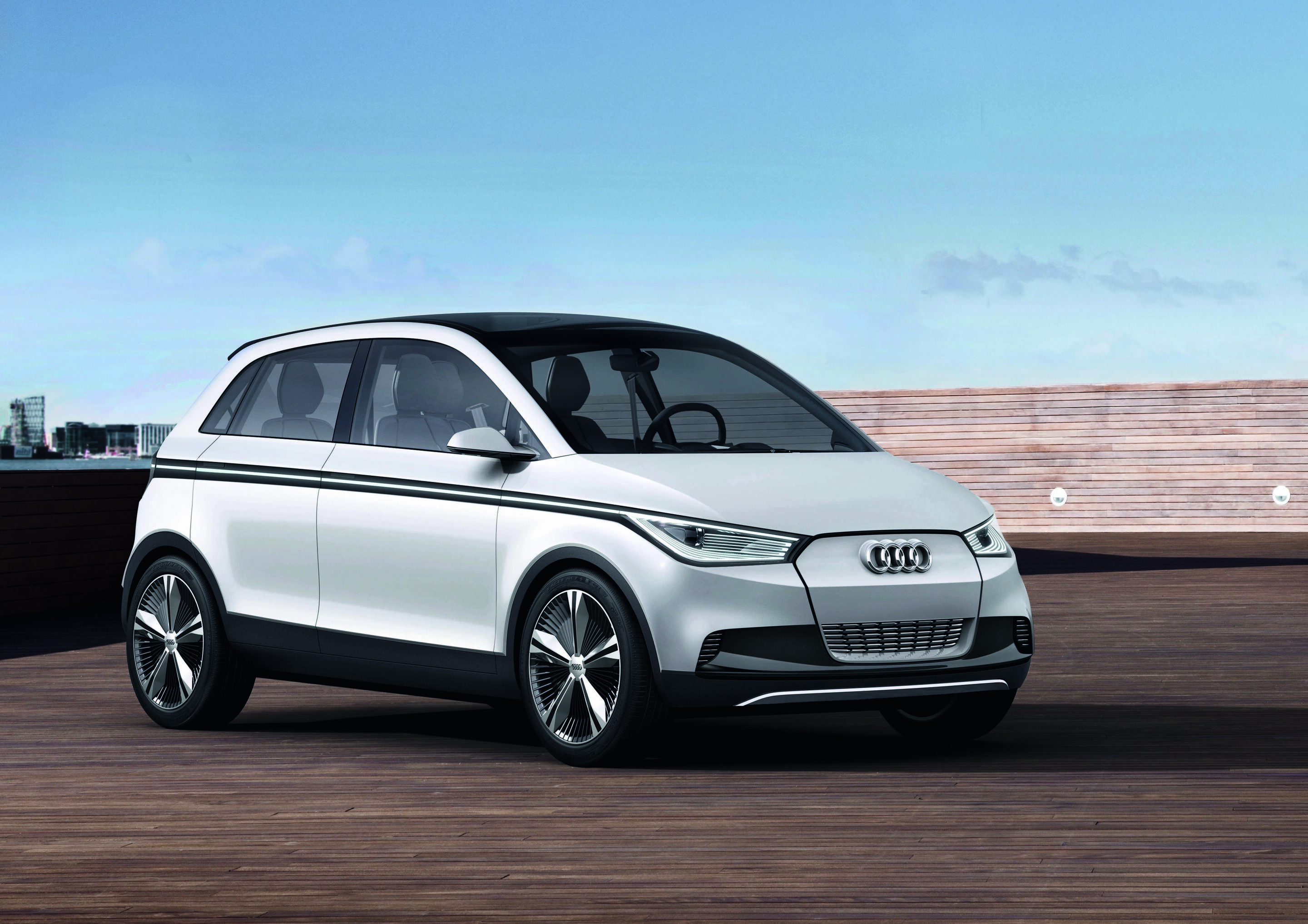 The Audi A2 concept – premium-class space concept with by-wire