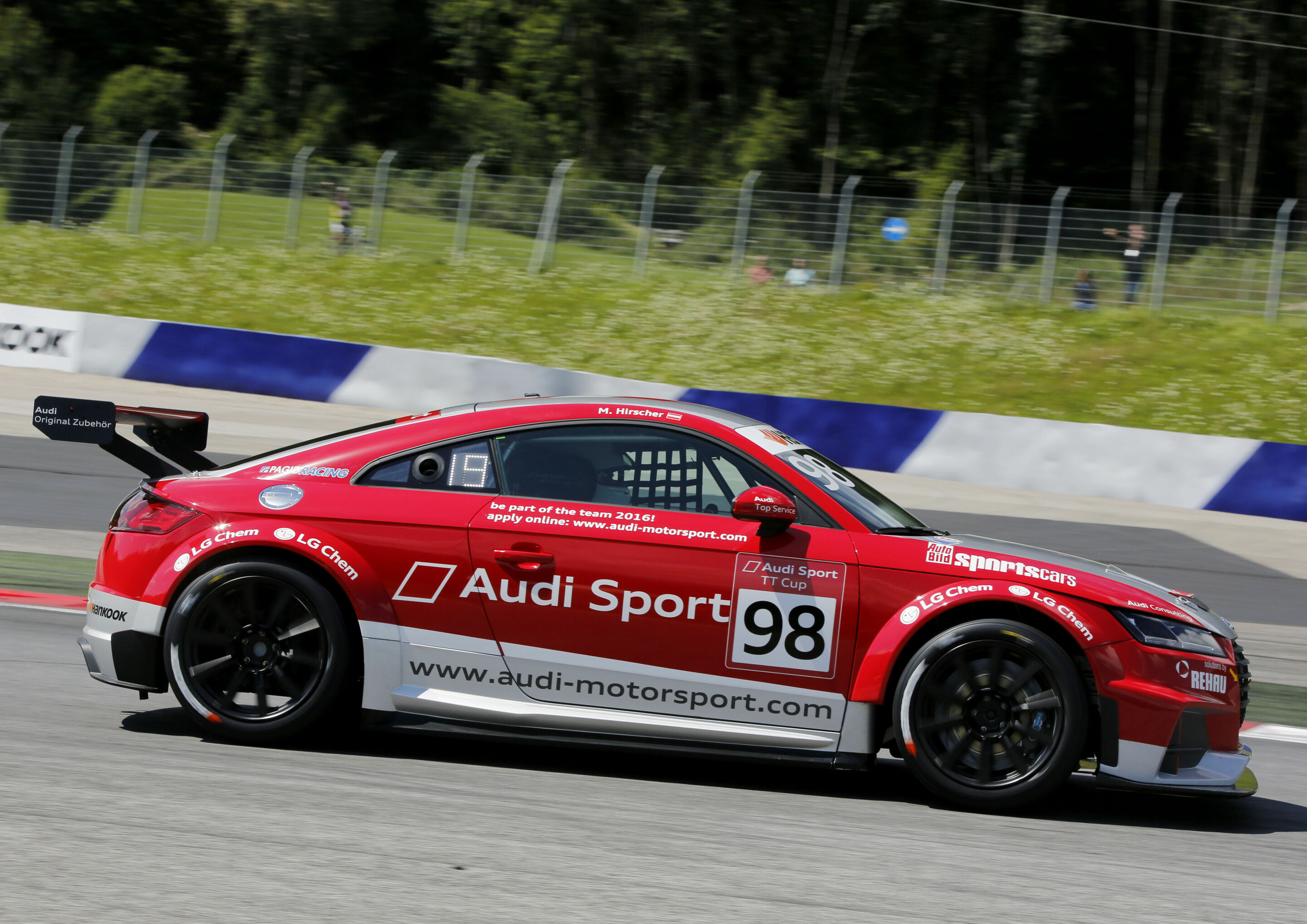 Audi Sport TT Cup Spielberg 2015 - Audi TT cup #98, Marcel Hirscher