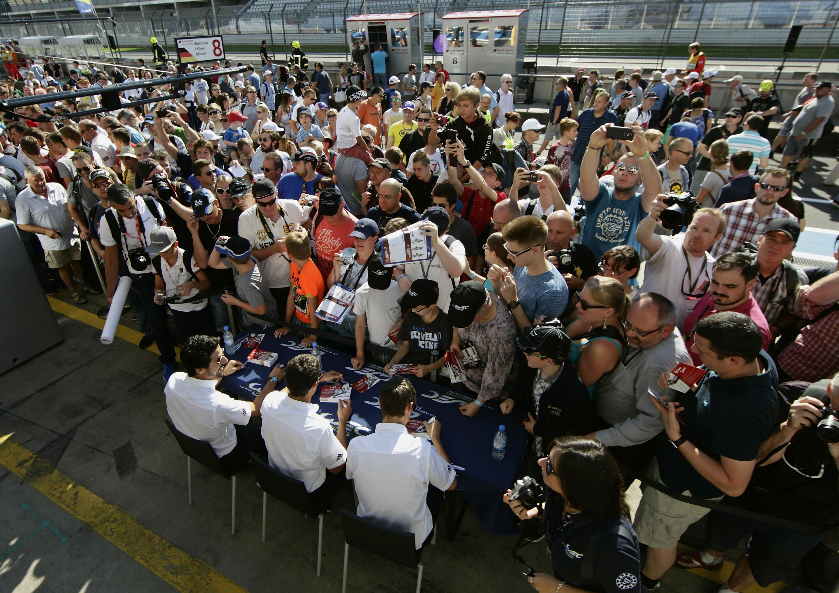 WEC Nürburgring 2015 - Lucas di Grassi, Loïc Duval, Oliver Jarvis