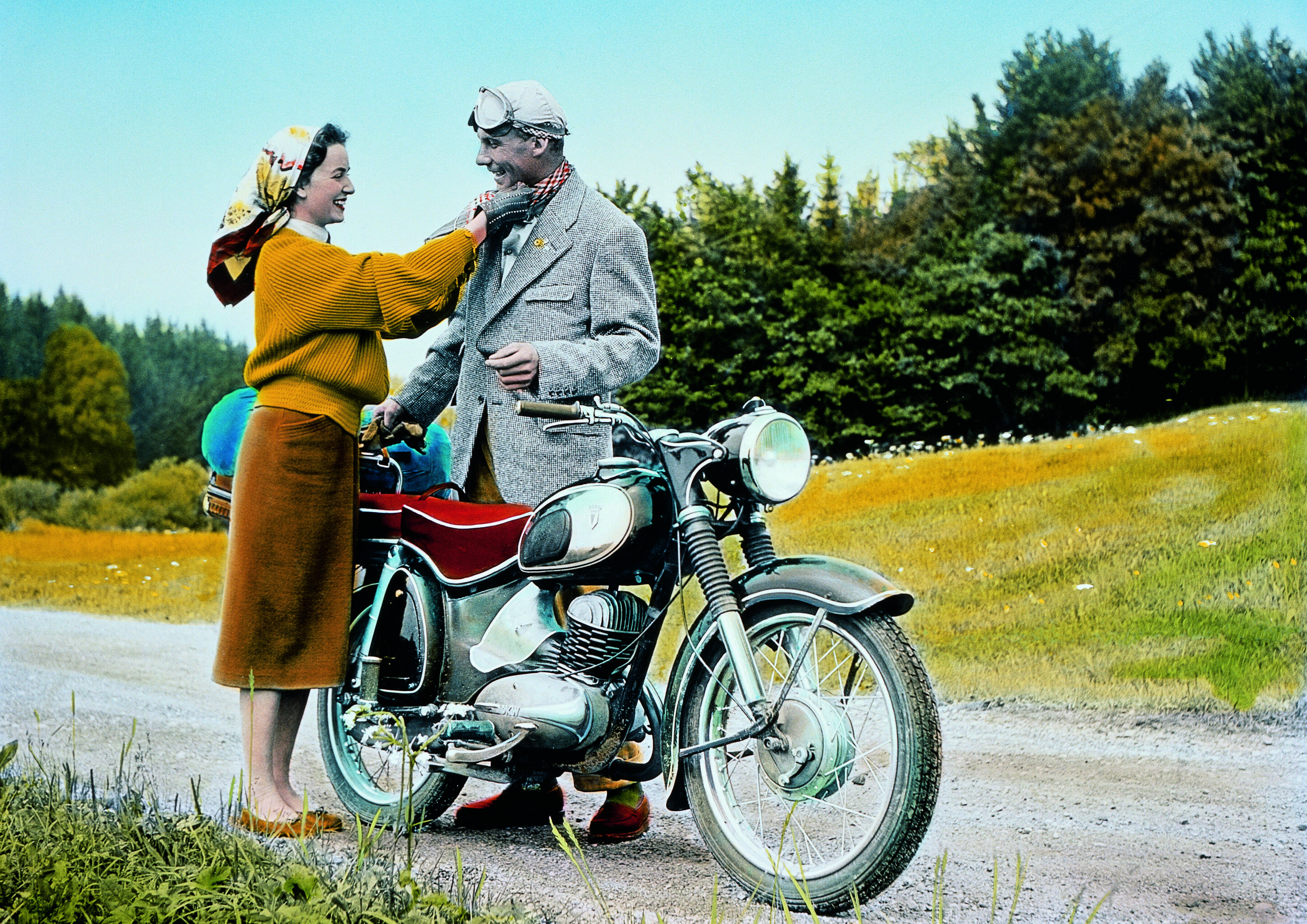 DKW, RT 175 S, one-cylinder two stroke engine, 174 ccm, 9,6 bhp, 1956