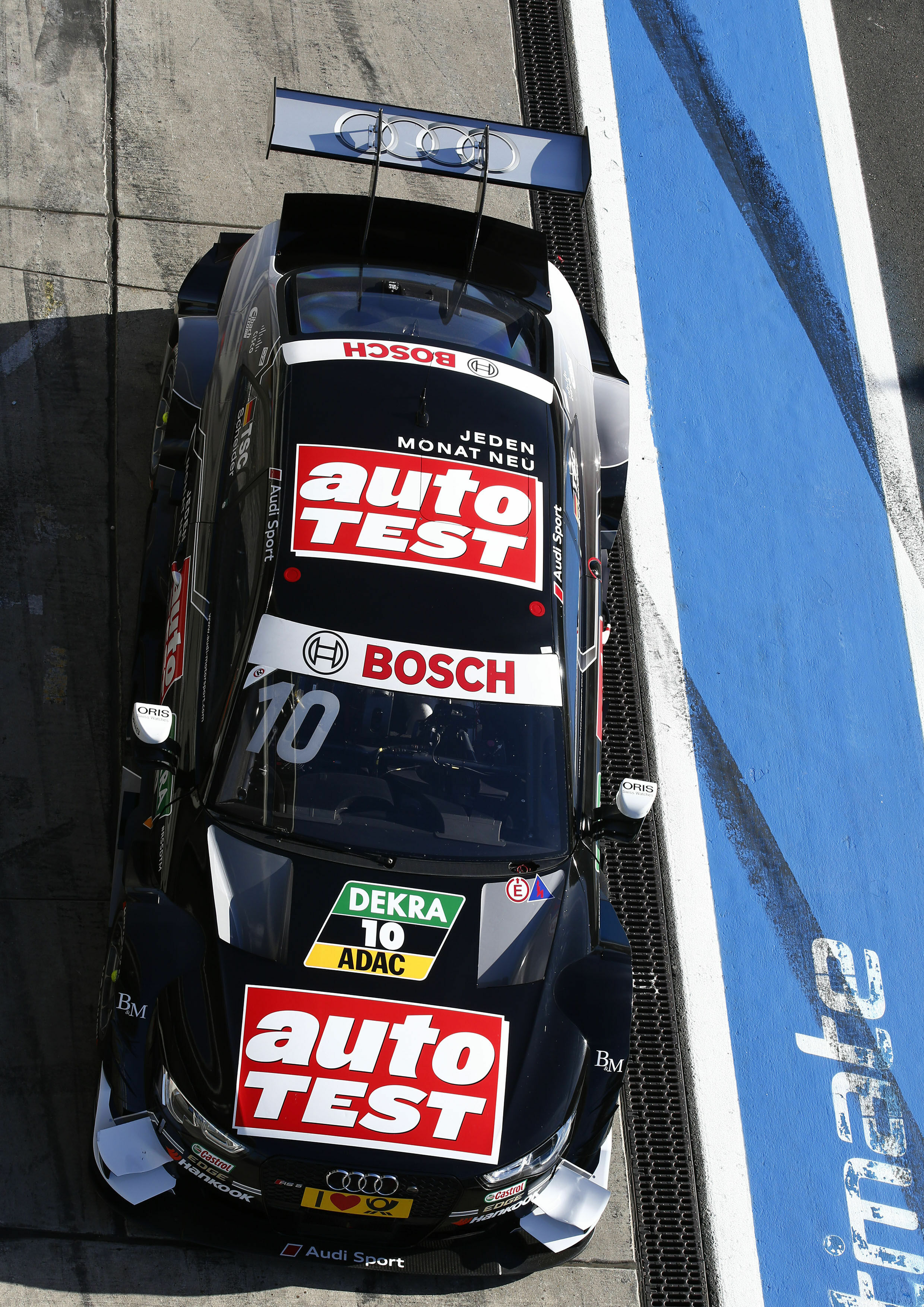 DTM Nürburgring 2015 - AUTO TEST Audi RS 5 DTM #10 (Audi Sport Team Phoenix), Timo Scheider
