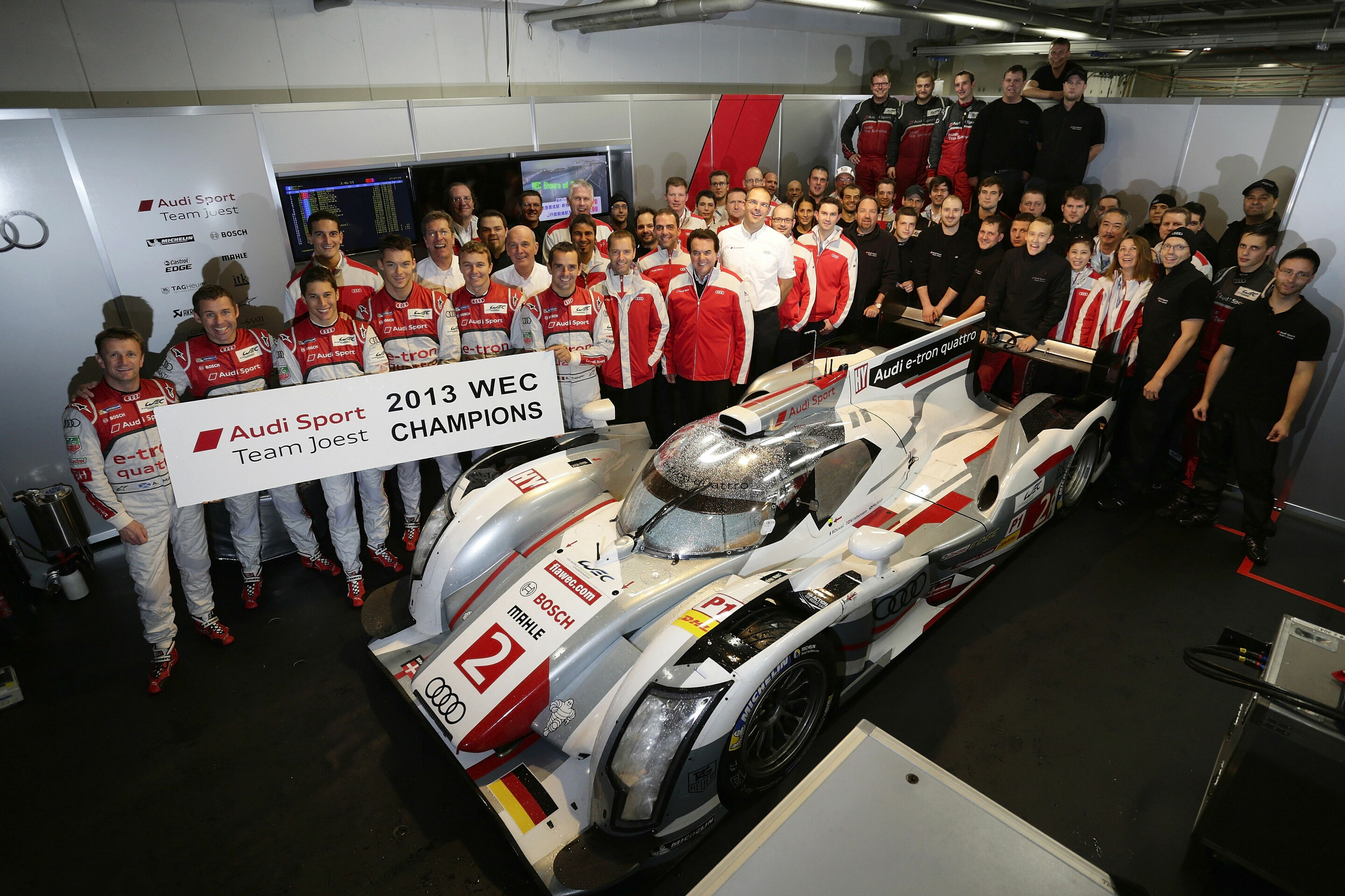 Audi early World Champions in Japan