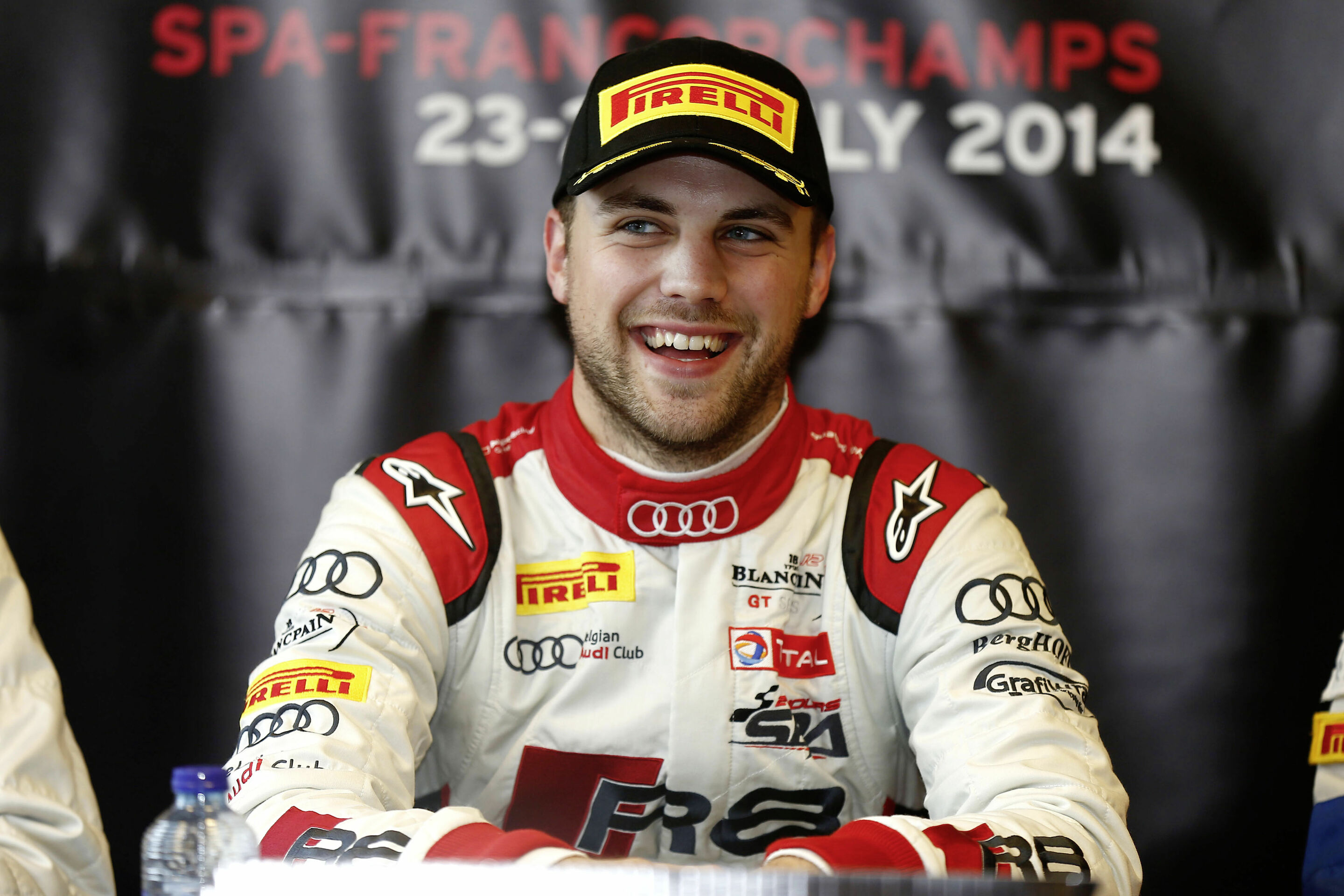 Pole position for Audi driver Laurens Vanthoor in home round at Spa