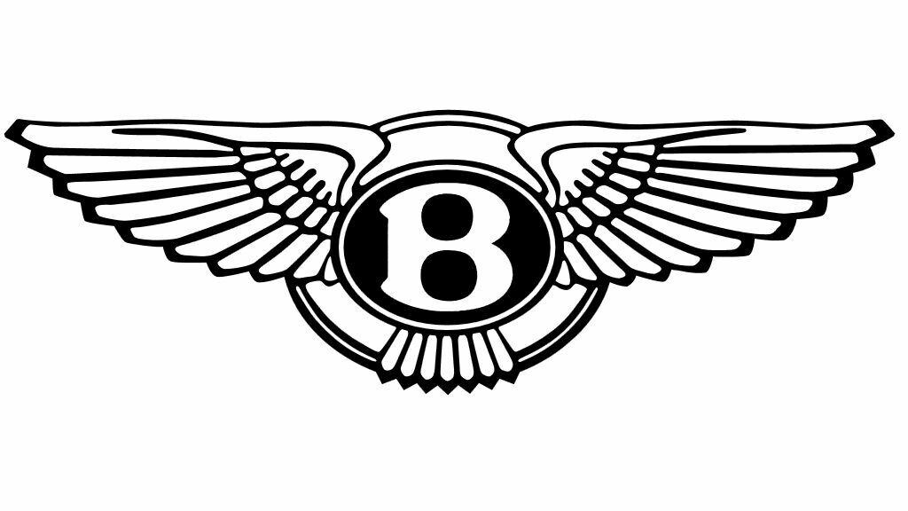 Эмблема ретро автомобиля Bentley
