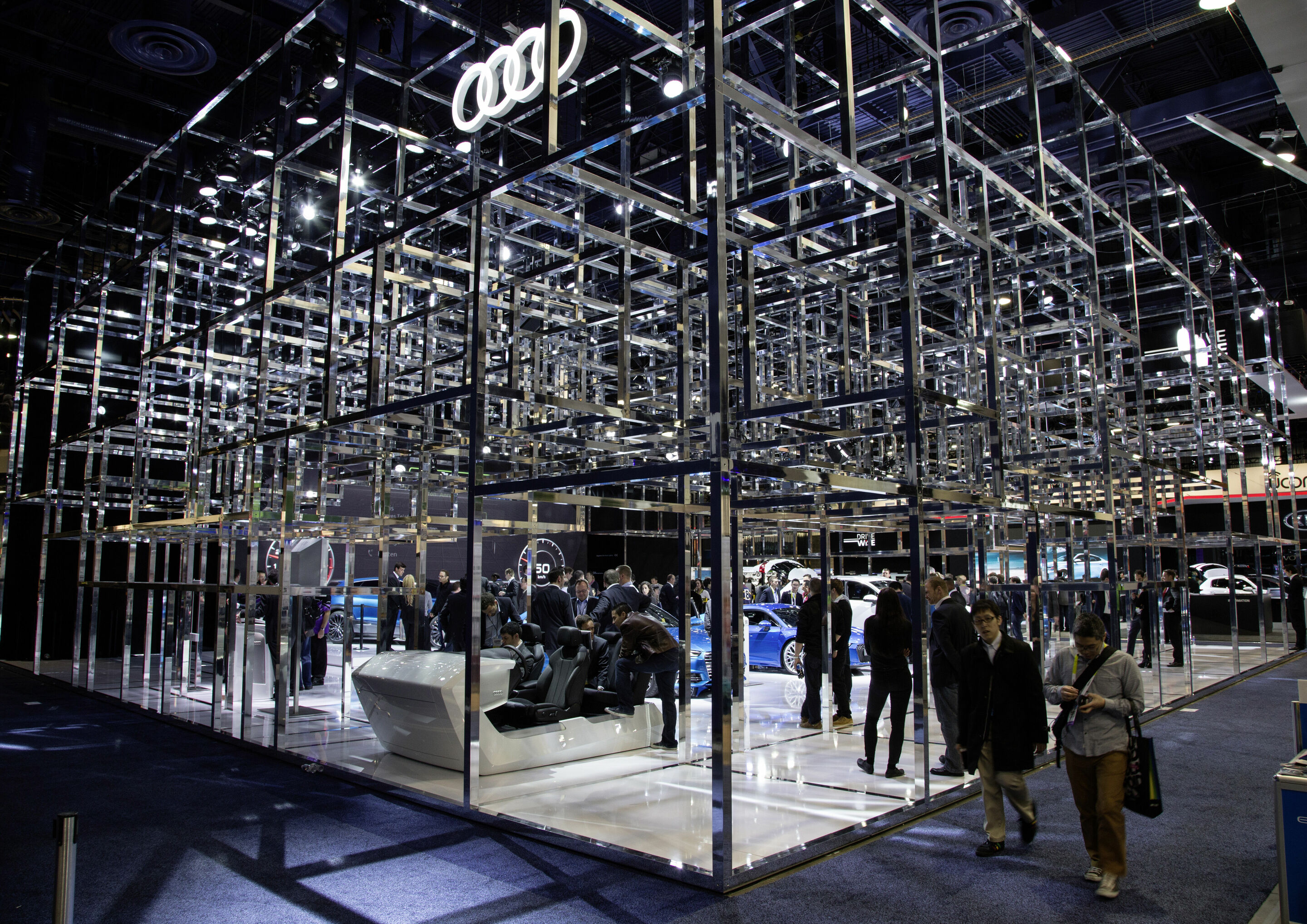 Audi auf der CES 2016 in Las Vegas