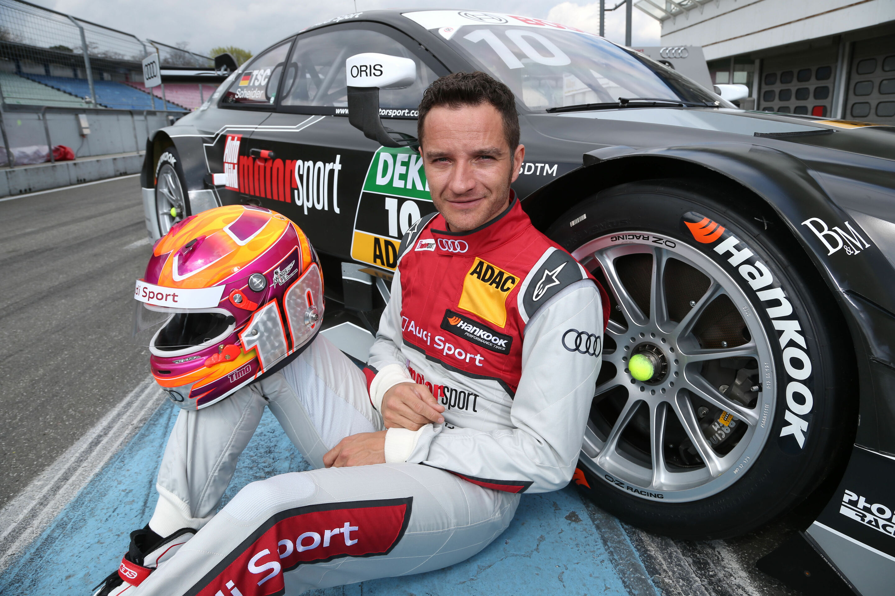Motorsports / DTM Test Hockenheim - AUTO BILD MOTORSPORT Audi RS 5 DTM #10 (Audi Sport Team Phoenix), Timo Scheider