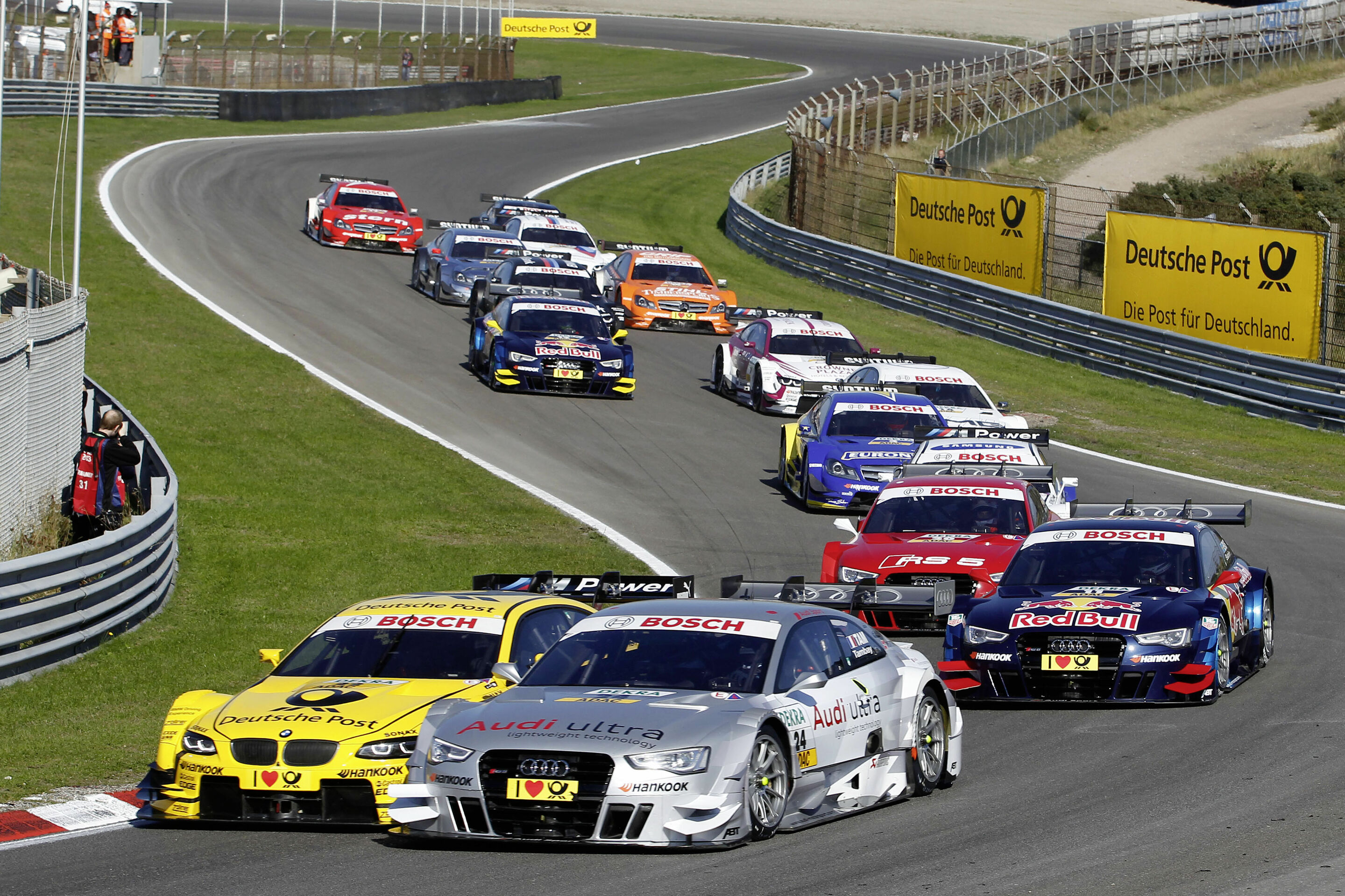Audi leads DTM’s manufacturers’ and team standings