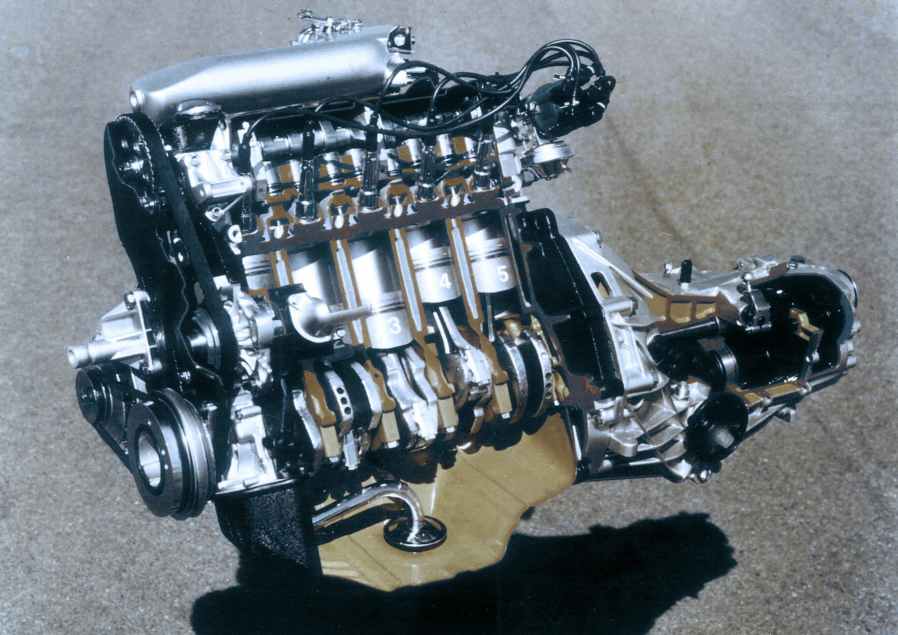 40 years of Audi five-cylinder engines