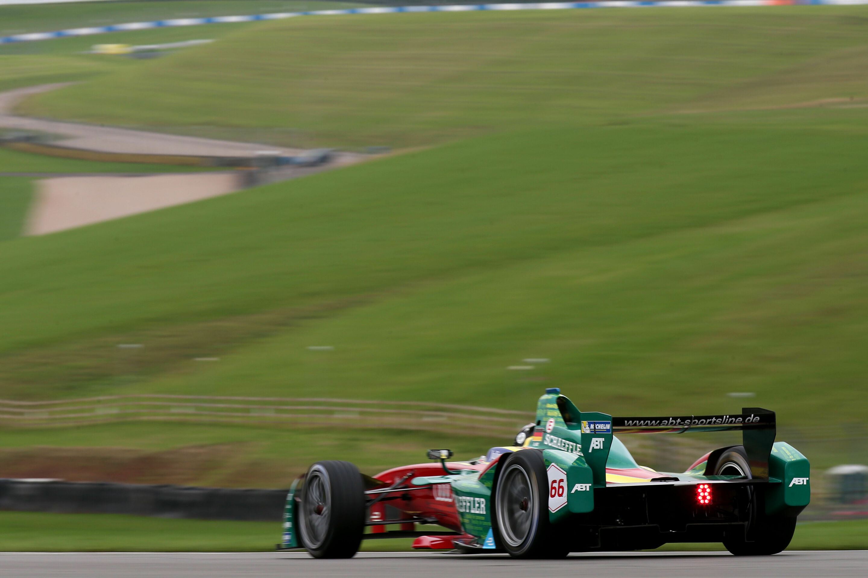 FIA Formel E, Testfahrten Donington