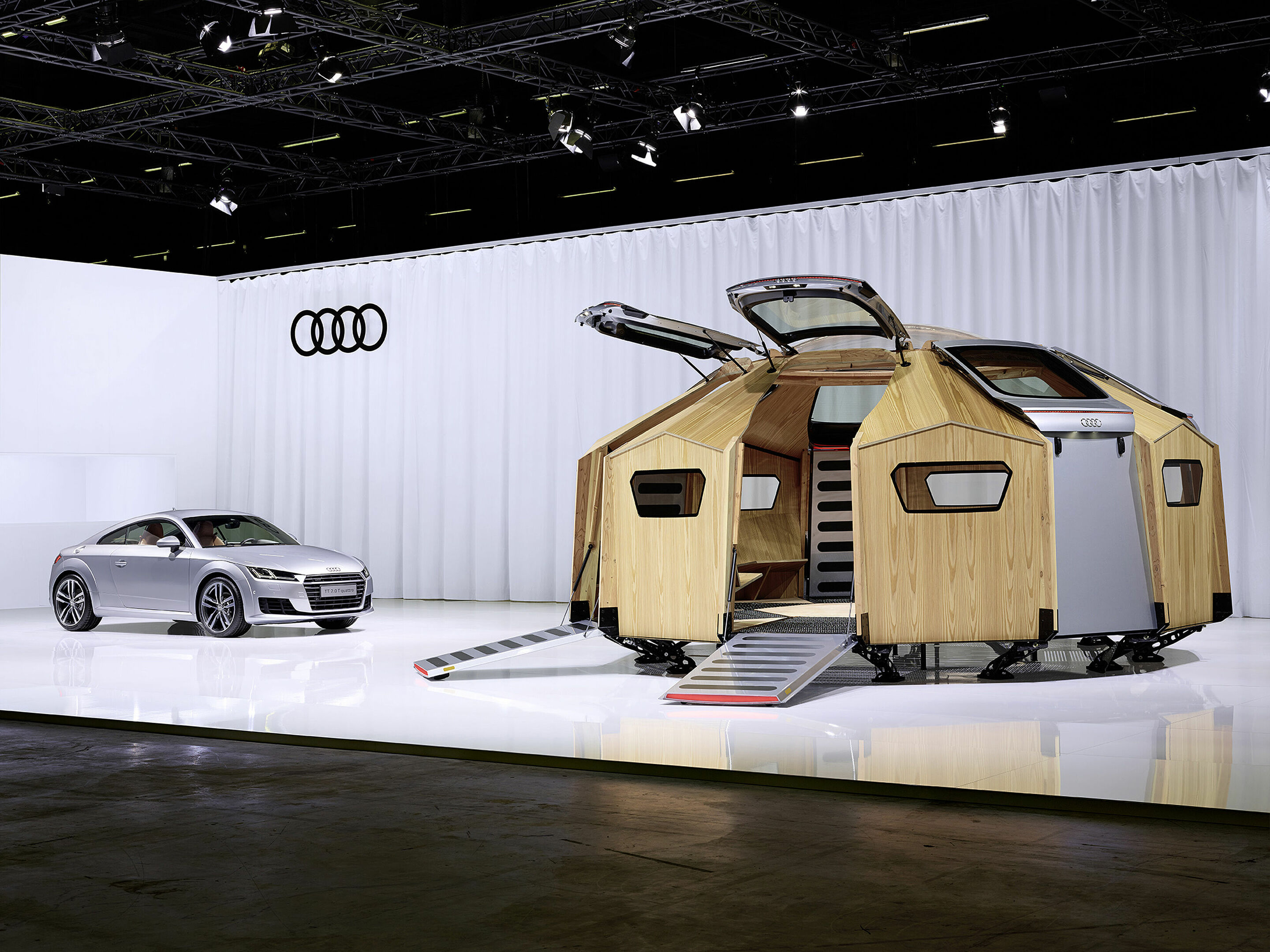 Audi at Design Miami/Basel 2014: Konstantin Grcic dresigns the "TT Pavilion"