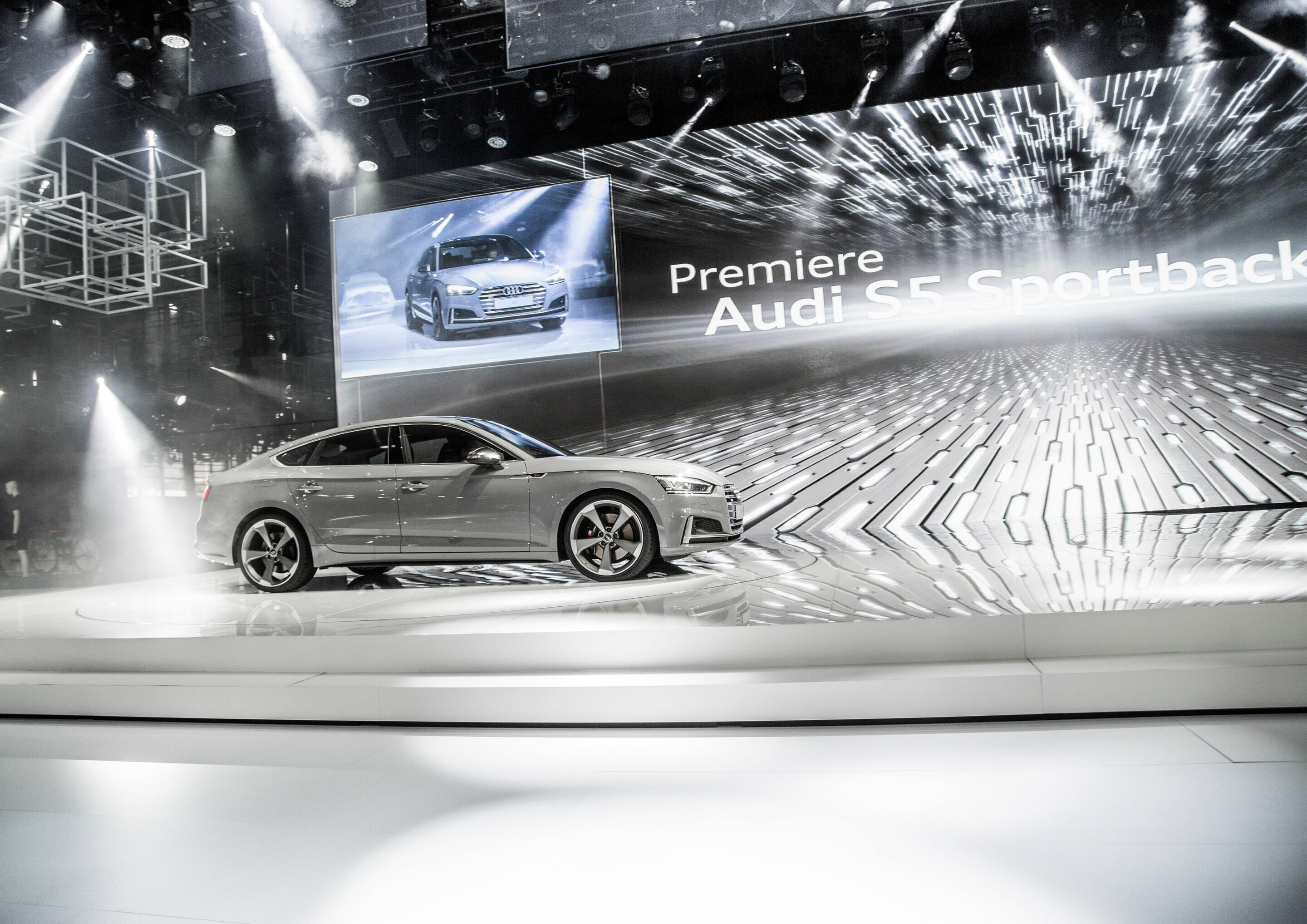 The new Audi S5 Sportback, Paris Motor Show 2016