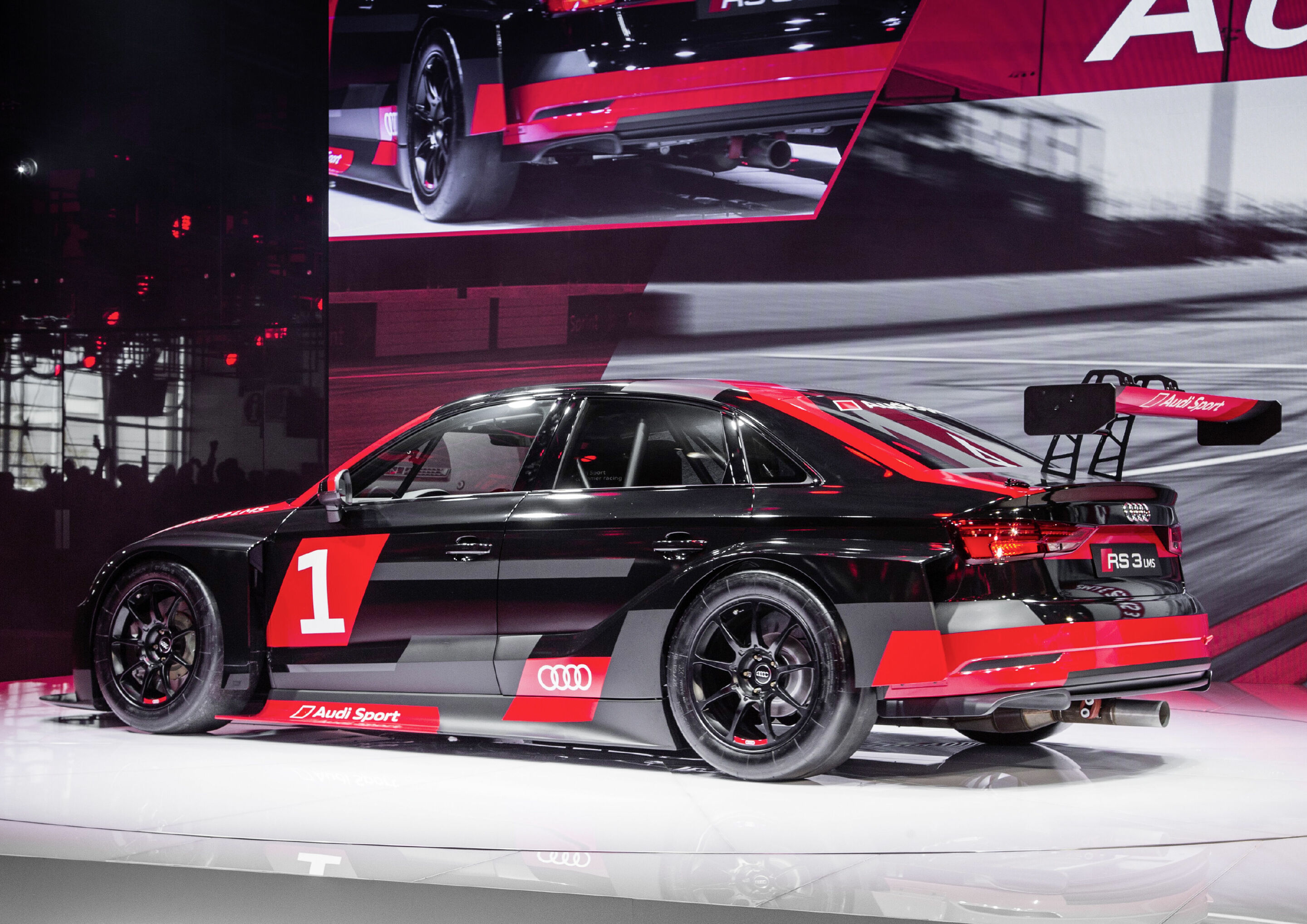 The new Audi RS 3 LMS, Paris Motor Show 2016
