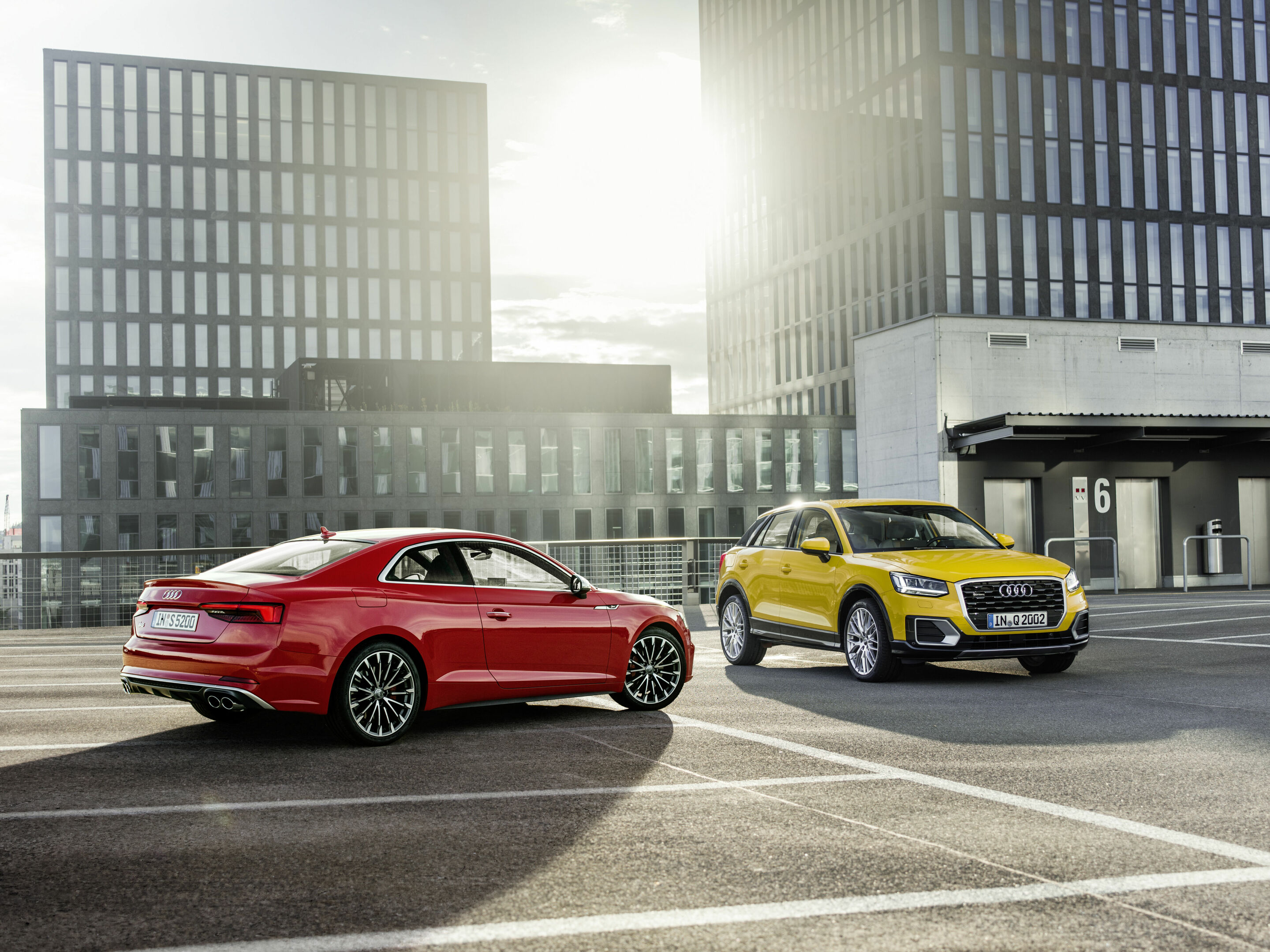 Gewinner des „Goldenen Lenkrads 2016“: Audi A5/Audi S5 Coupé und Audi Q2