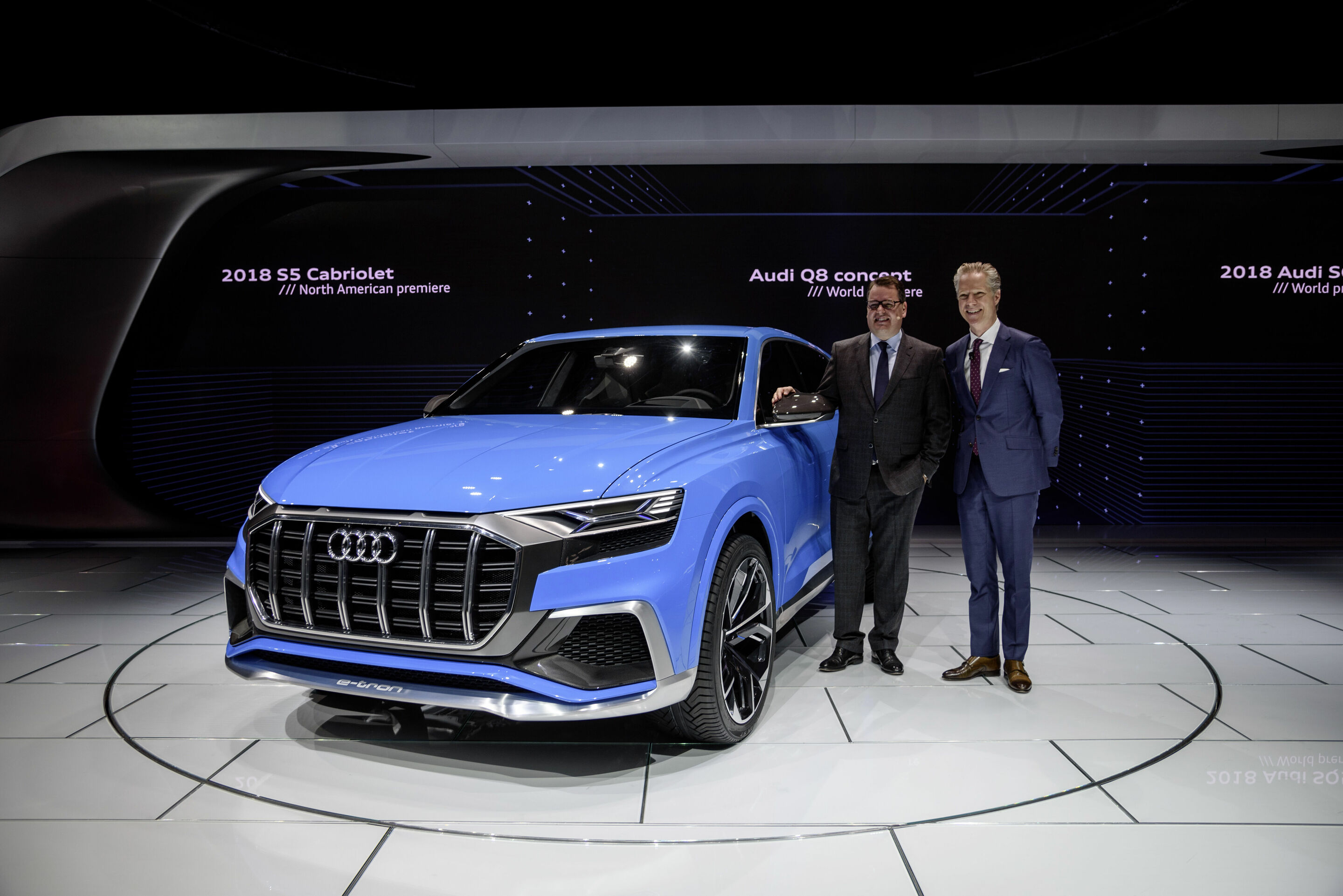 Audi at the 2017 American Auto Show in Detroit