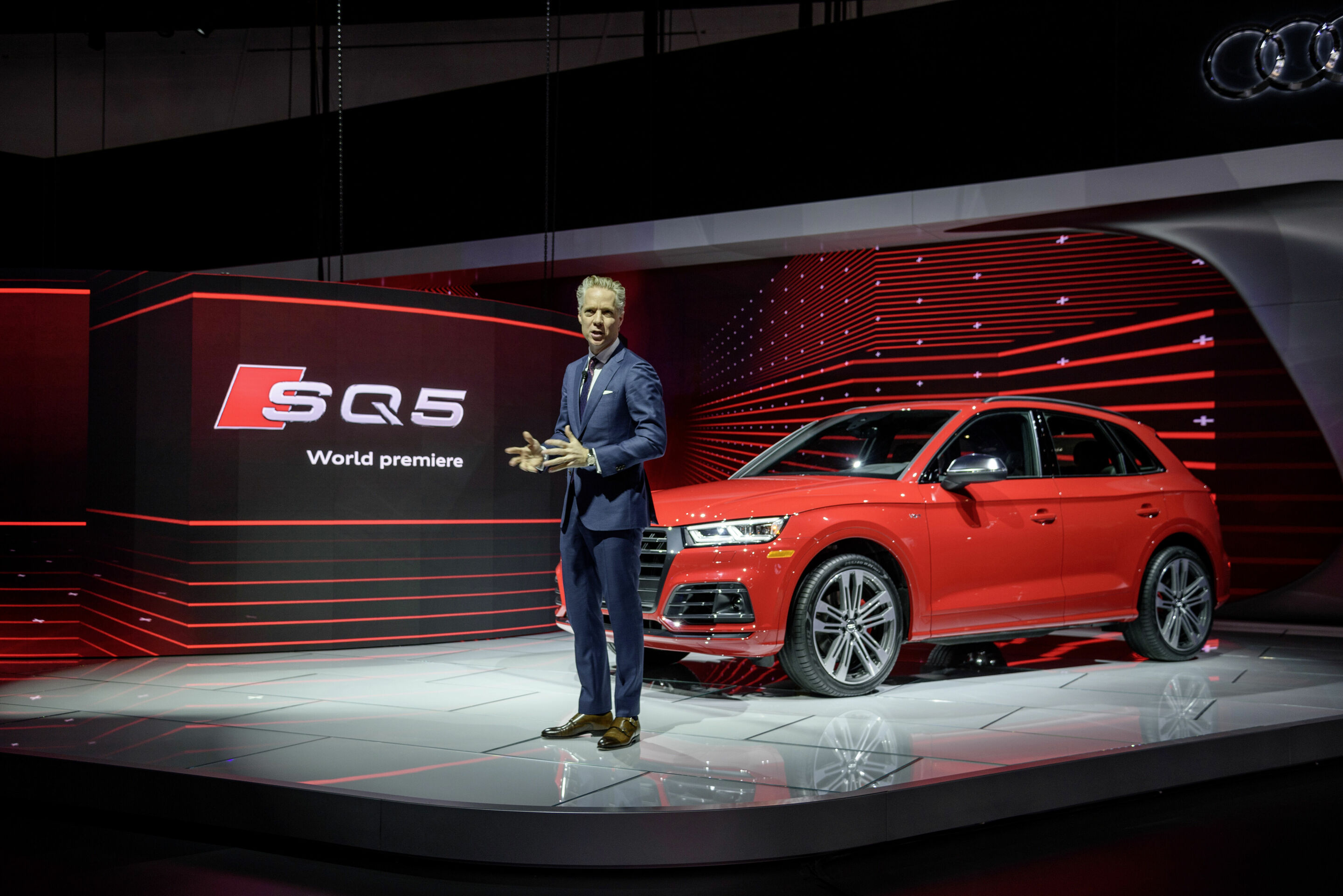 Audi auf der North American Auto Show 2017 in Detroit