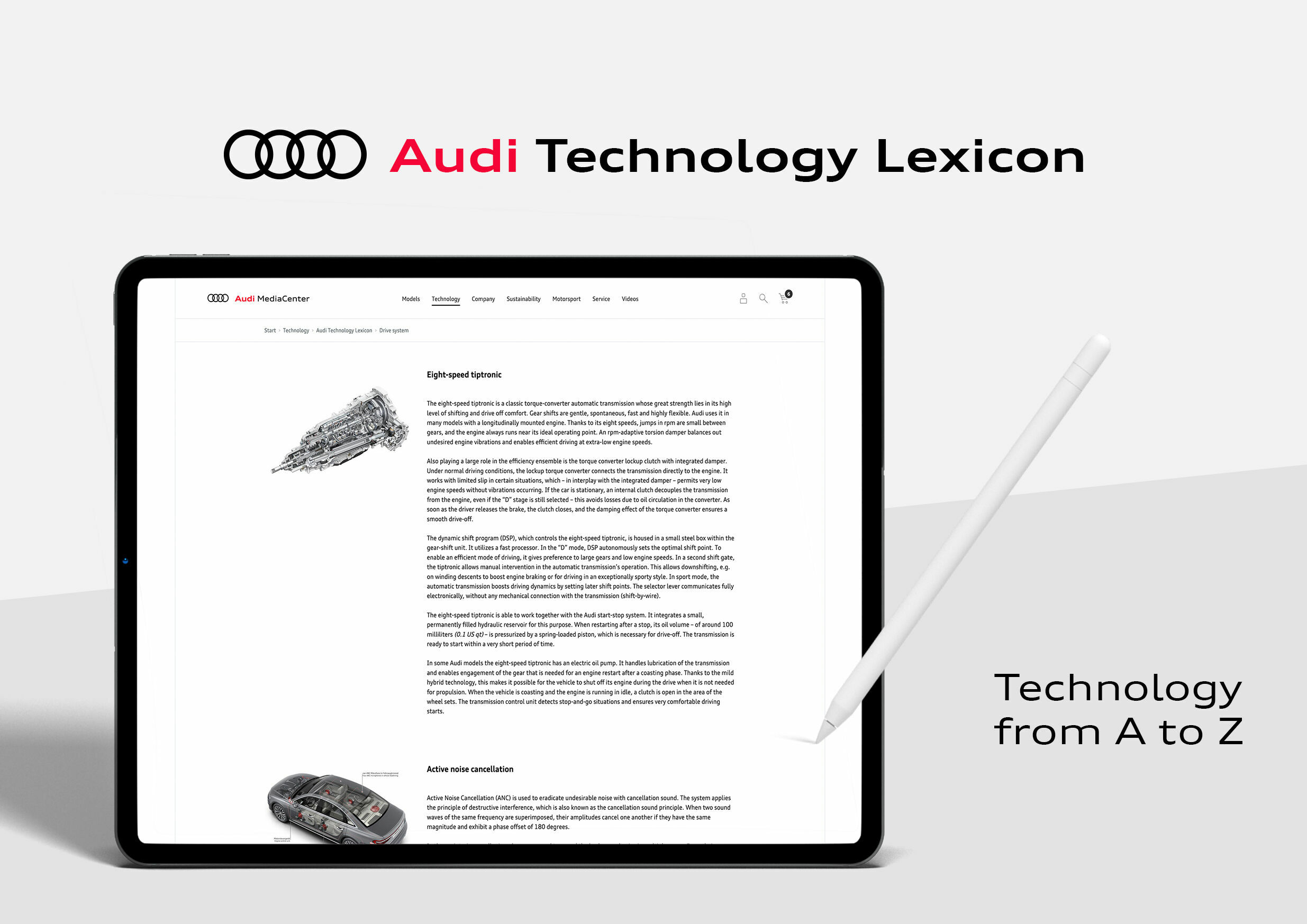 Technology  Audi MediaCenter